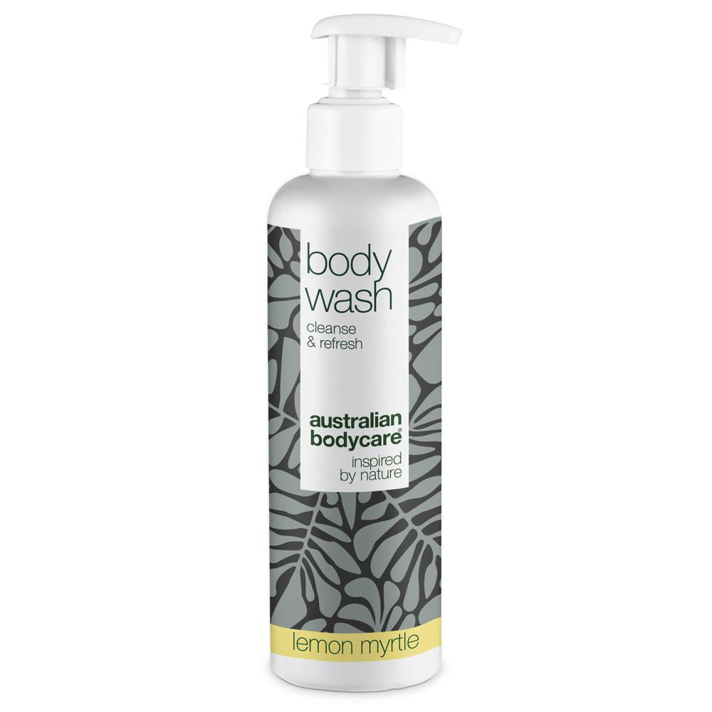 250 ml Body Wash Lemon Myrtle — Effektiv showergel mod bumser, hudorme og urenheder med frisk citrusduft