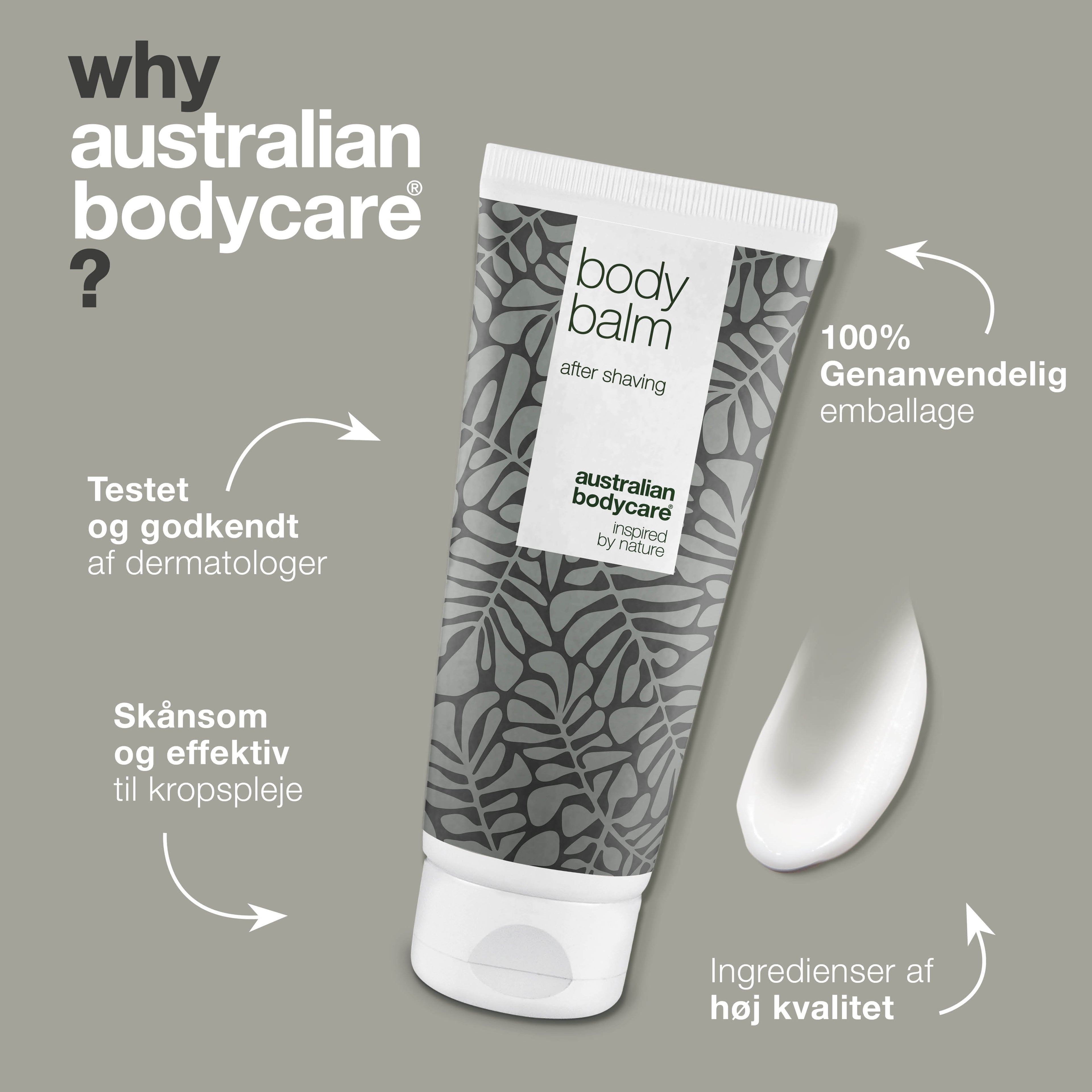 Aftershave Balm mod røde knopper efter barbering — Aftershave lotion mod indgroede hår og barberknopper