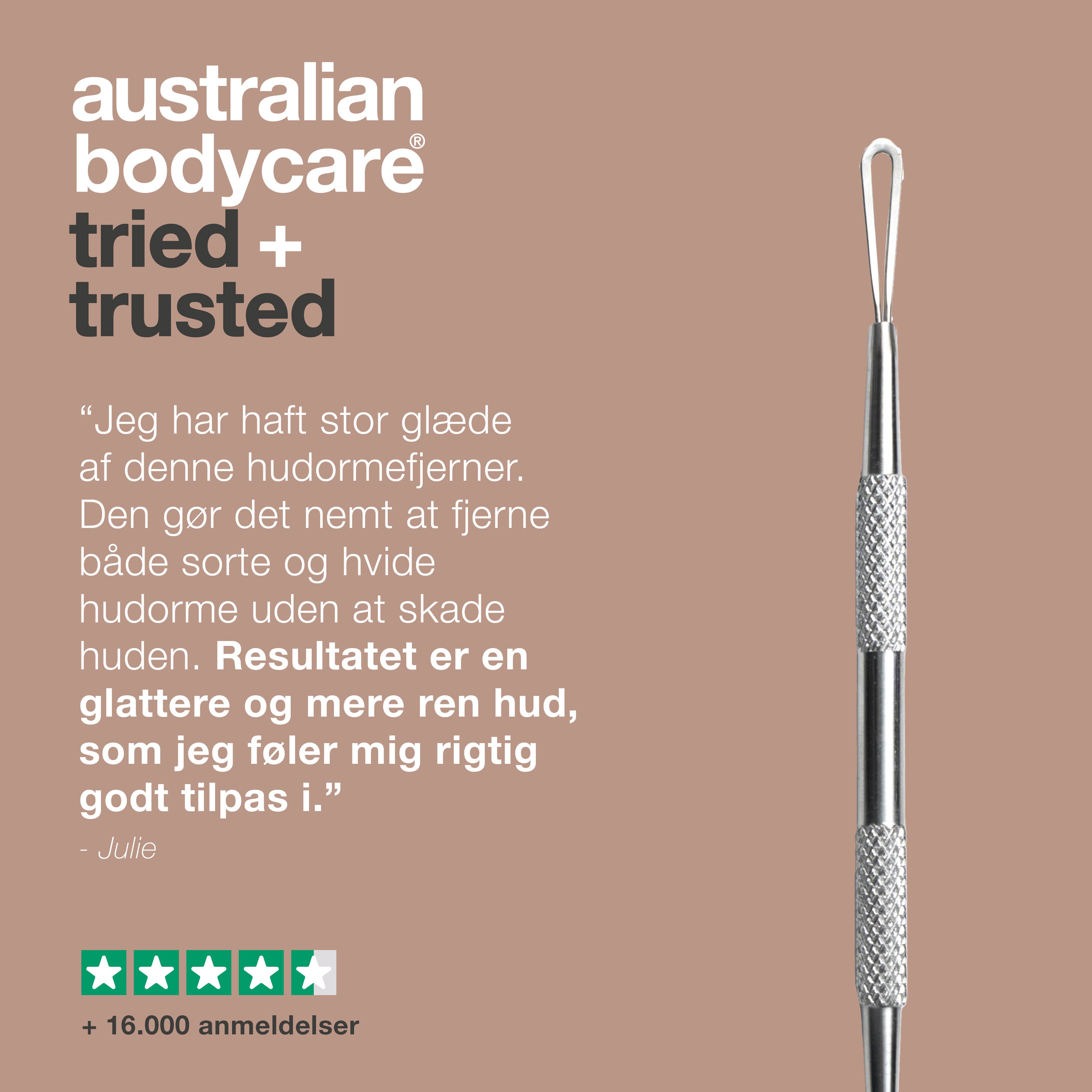 Hudormefjerner til bumser og uren hud — Blackhead remover til hvide og sorte hudorme