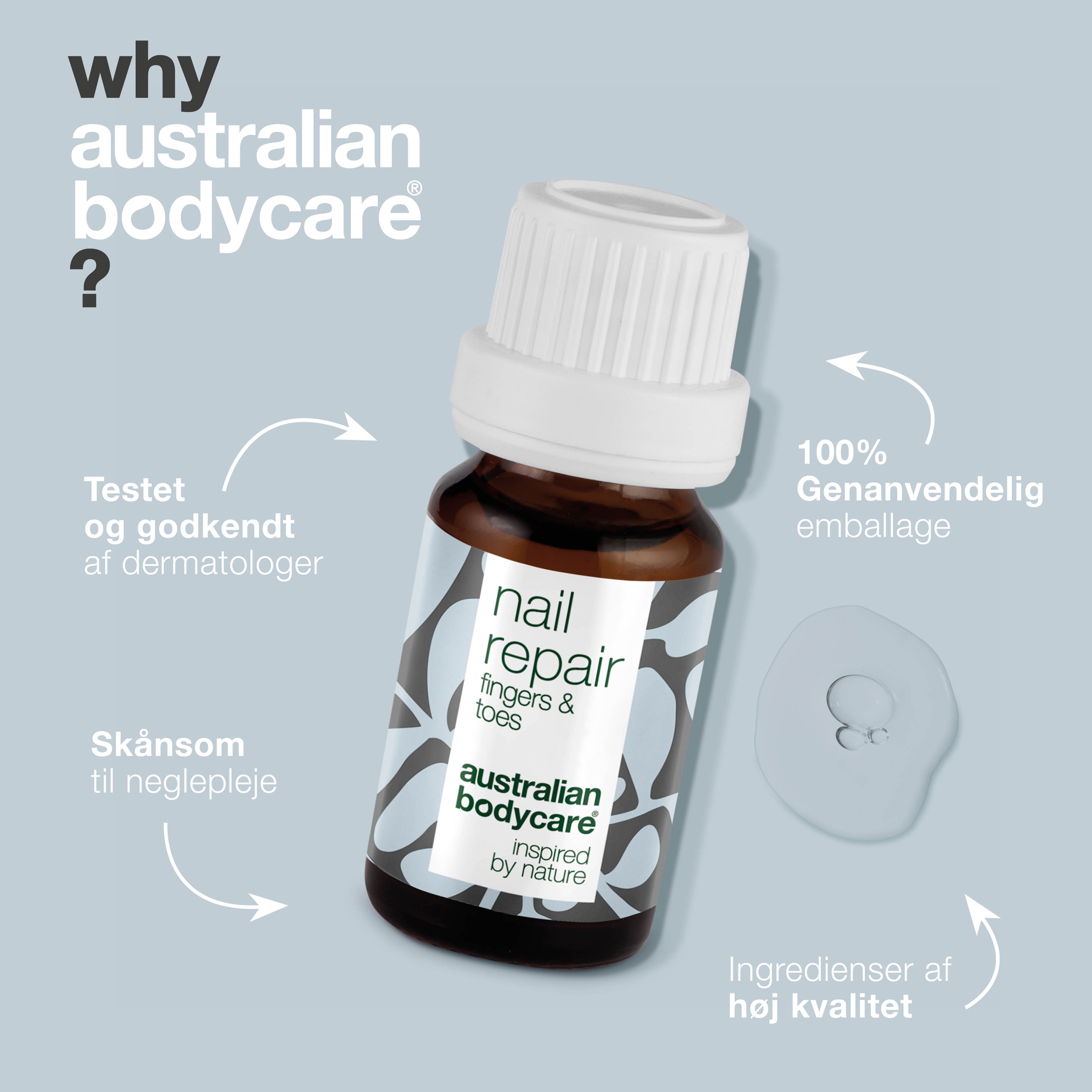 Negleolie til Neglepleje — Neglepleje til misfarvede, revnede og ru negle