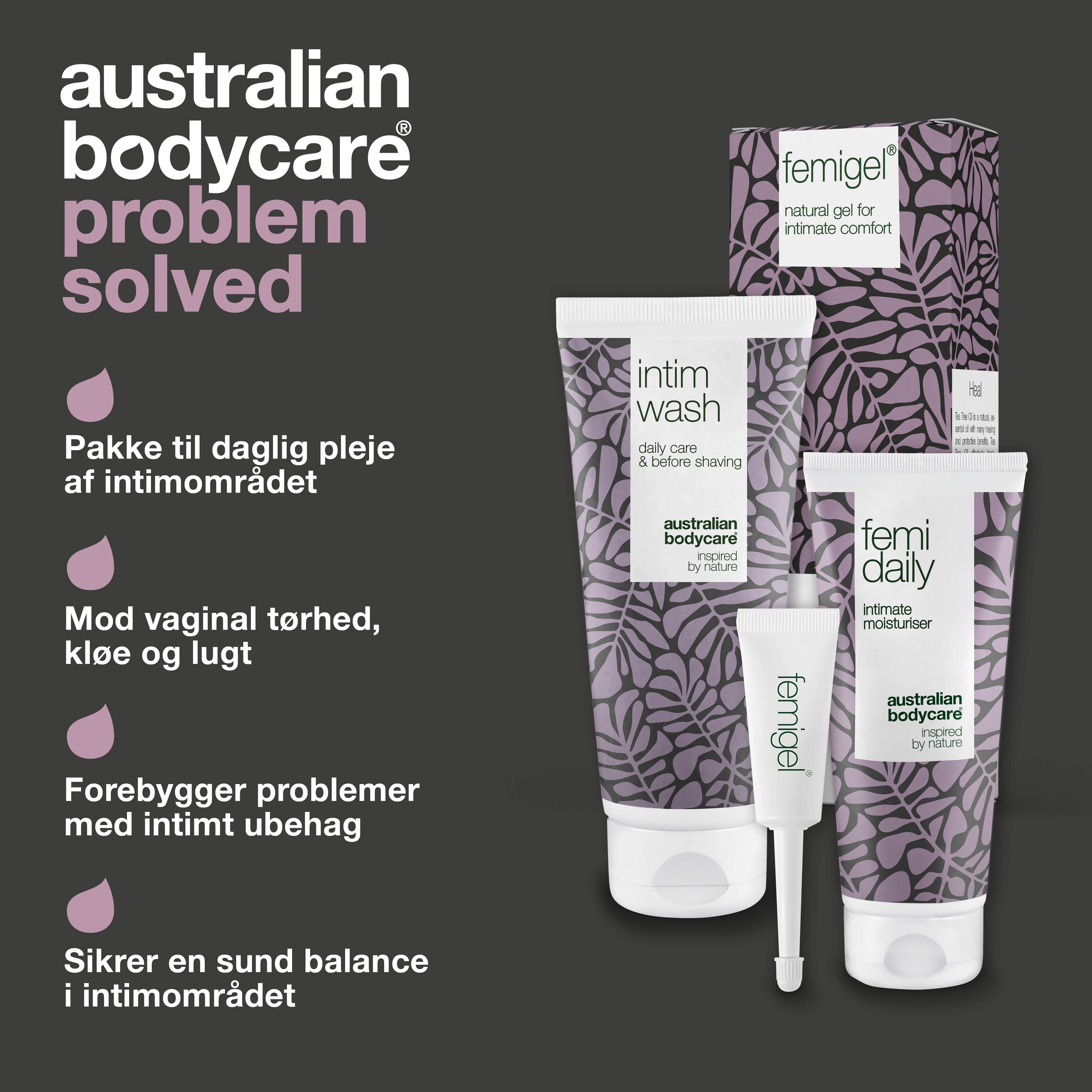 3 produkter mod intimt ubehag — Intimpleje mod tørhed, lugt, kløe og andre intimproblemer