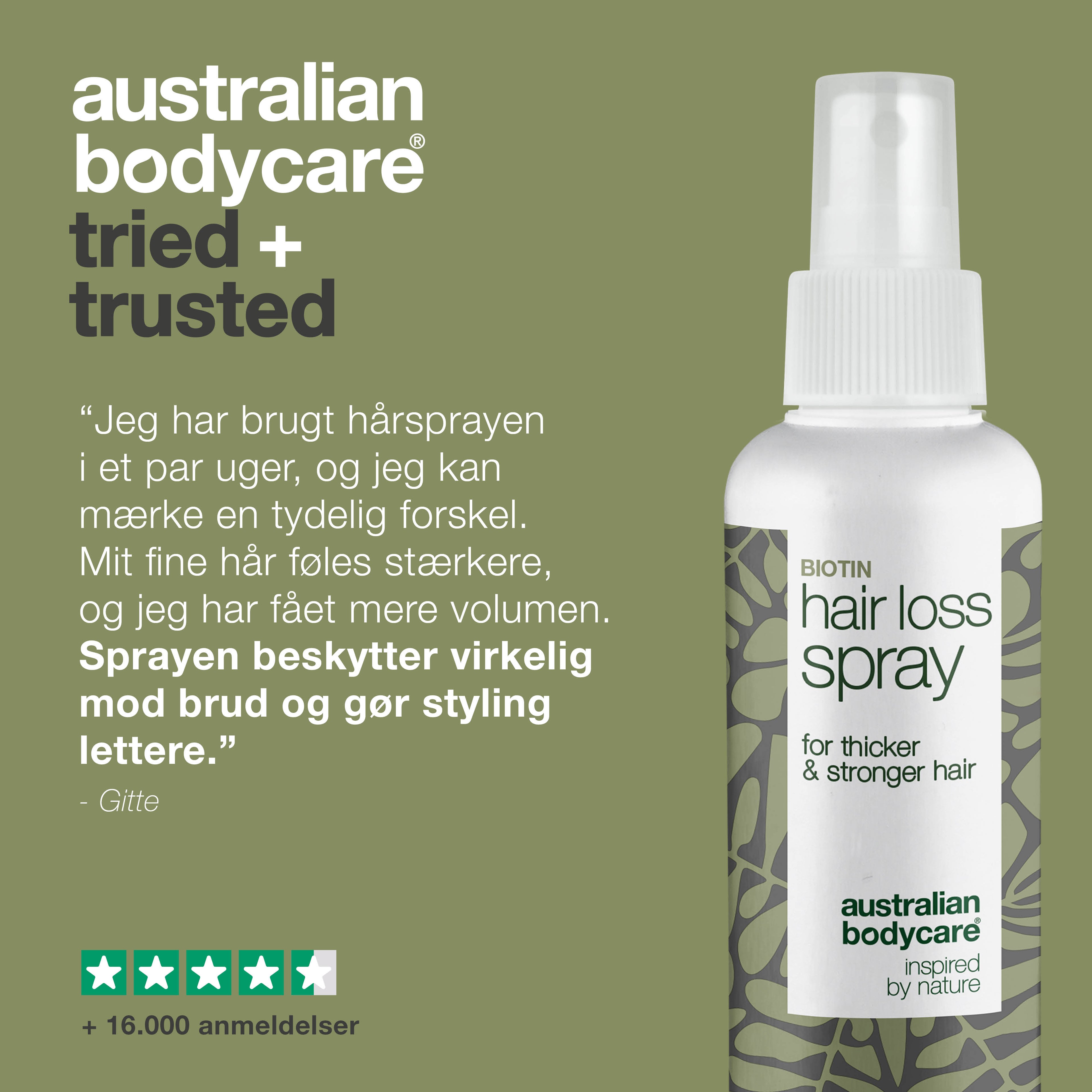 Hårspray ved hårtab – Styrker og beskytter tyndt hår — Hårspray til fint hår reducerer knækkede hårstrå og tilfører fylde. Med koffein, Capilia Longa, amarant-ekstrakt, panthenol og arginin.