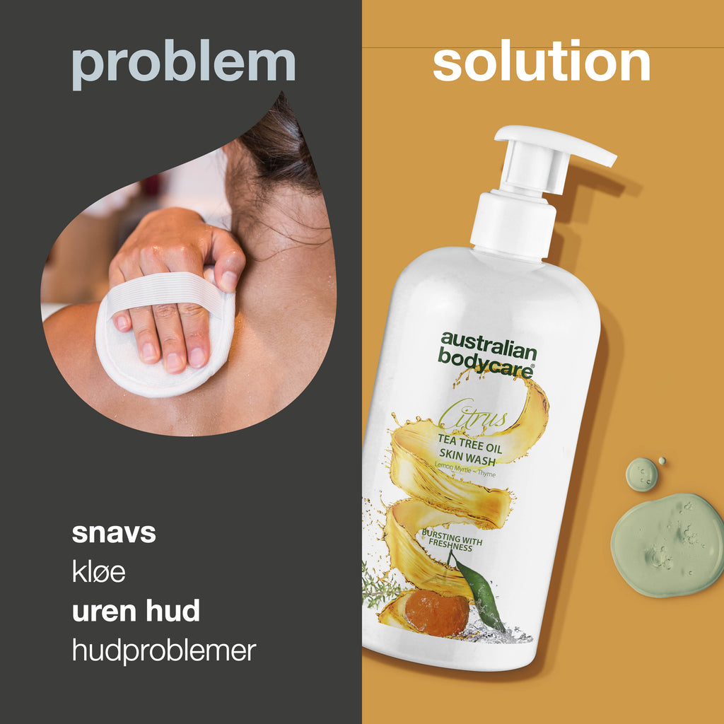 Professionel Citrus Skin Wash — Professionel body wash med Tea Tree Oil og citrus til daglig brug