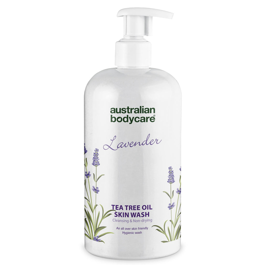 Professionel Lavendel Skin Wash — Professionel Showergel med Tea Tree Oil og Lavendel til daglig kropsvask