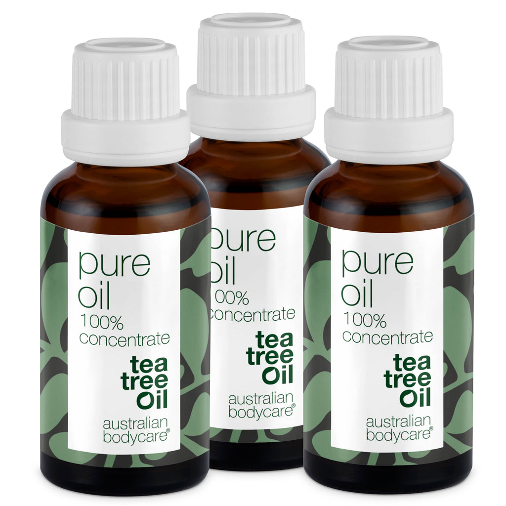 3 stk. XL 30 ml Tea Tree Oil til hudproblemer