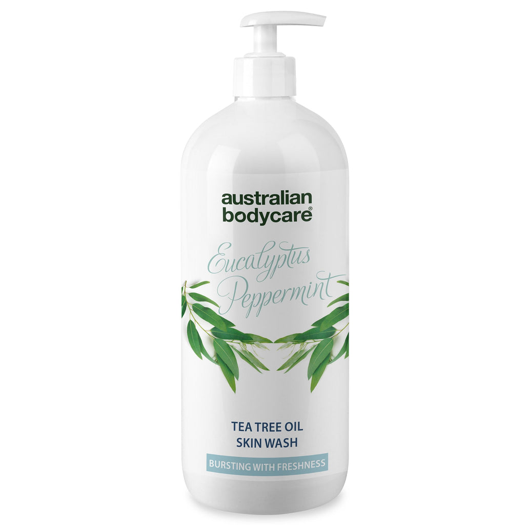 Professionel Eucalyptus Skin Wash — Showergel til professionel brug med naturlig Tea Tree Oil og eukalyptus