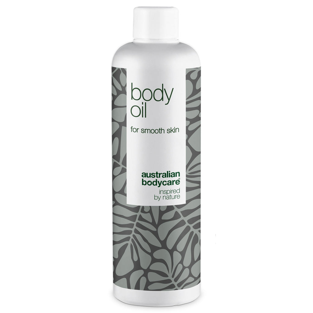 Body Oil – Reducerer strækmærker, ar og pigmentpletter — Body Oil reducerer strækmærker, ar og pigmentpletter. Med mandelolie, squalane og vitamin E efterlades huden blød, smidig og velplejet.