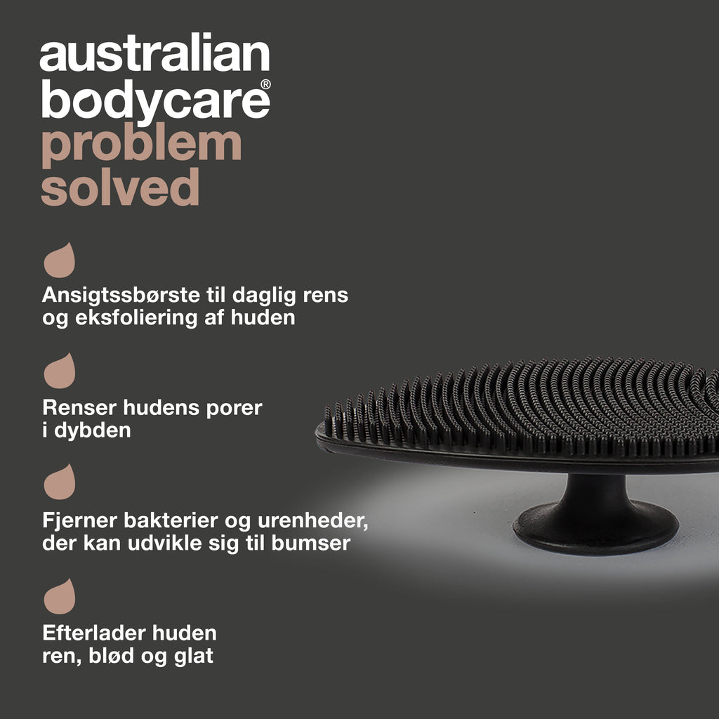 Ansigtsbørste til eksfoliering — Rensebørste til daglig rens og eksfoliering af ansigtet