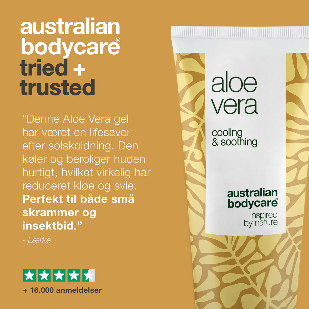 Bio Aloe Vera Gel – Fugtgivende og kølende pleje til huden — Bio Aloe Vera Gel tilfører fugt og virker kølende på tør og soludsat hud. Absorberes hurtigt uden at fedte. Perfekt til daglig pleje.