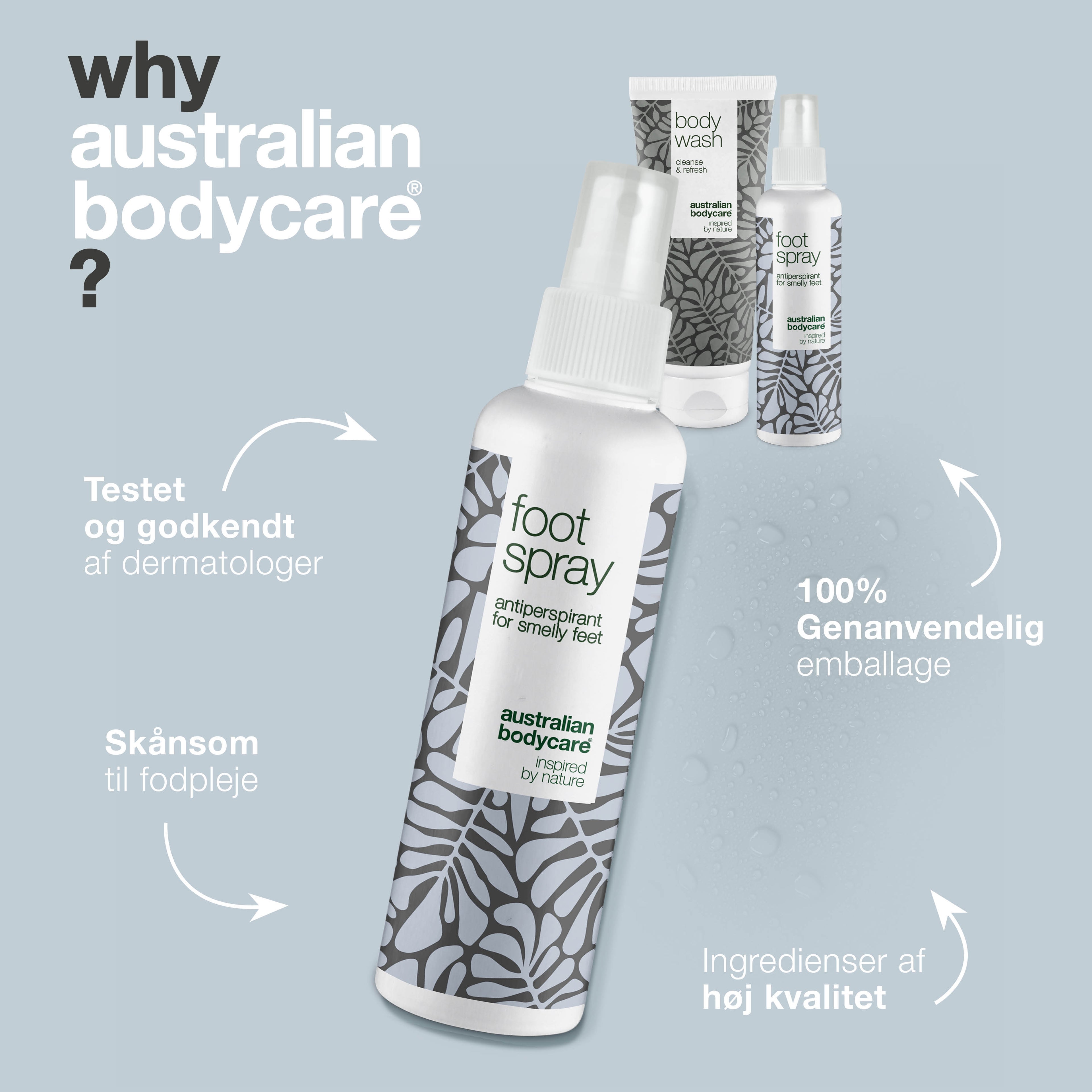 Pakke mod sure tæer — 3 effektive produkter til fødder og sko, der lugter