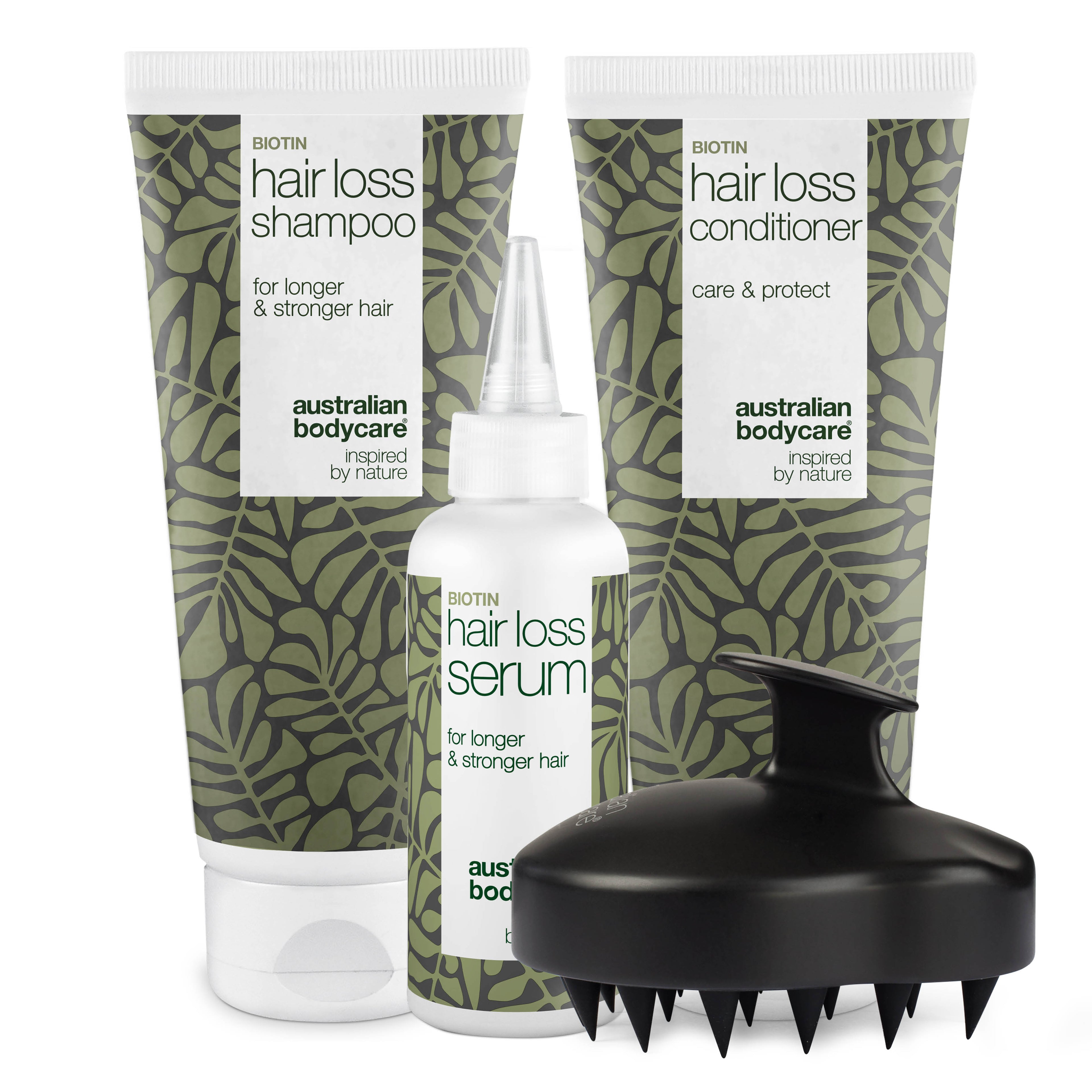 Den ultimative hårtabspakke — 4 produkter ved hårtab, udtynding og beskadiget hår