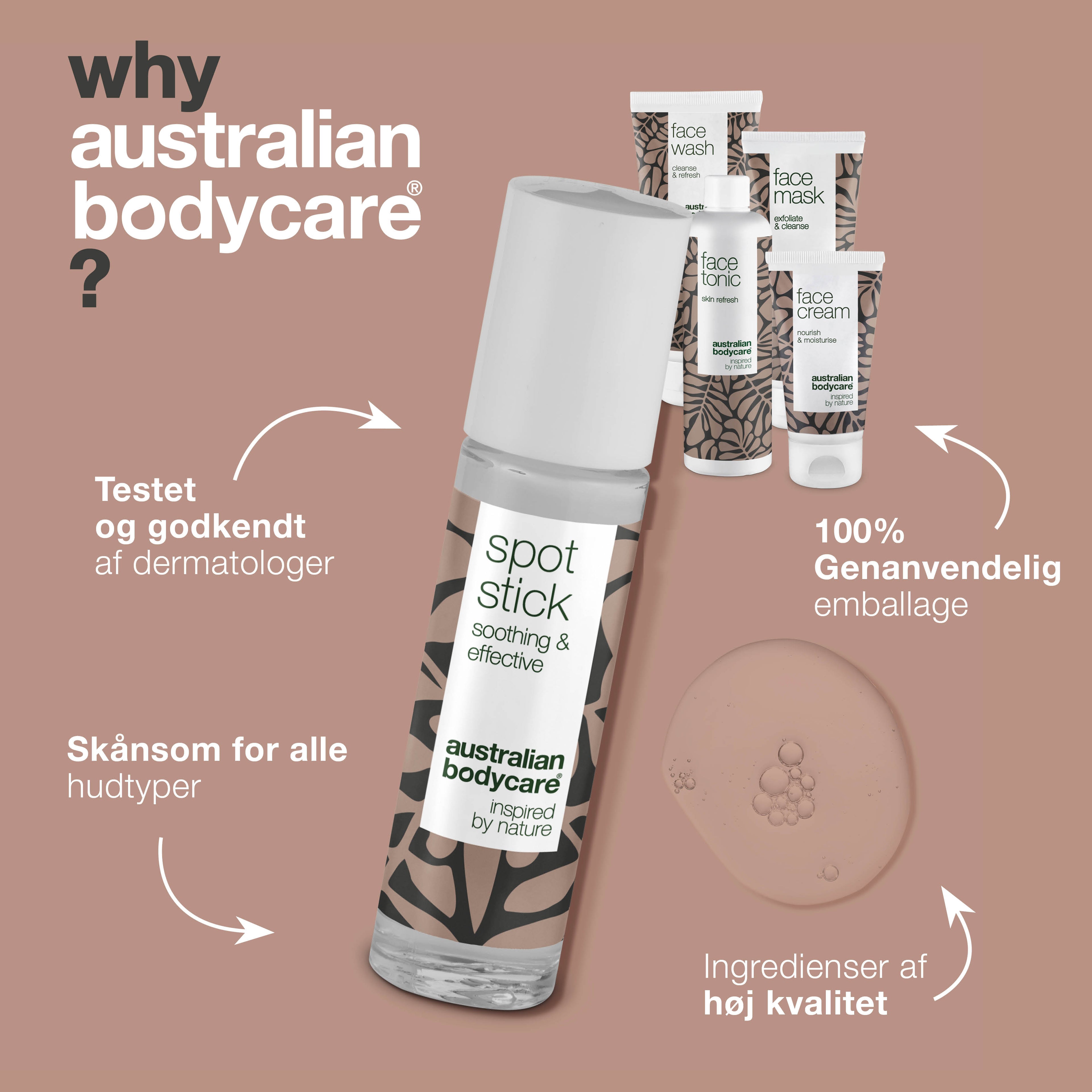 Stor ansigtspakke til uren hud — 5 renseprodukter til fedtet hud med bumser og hudorme