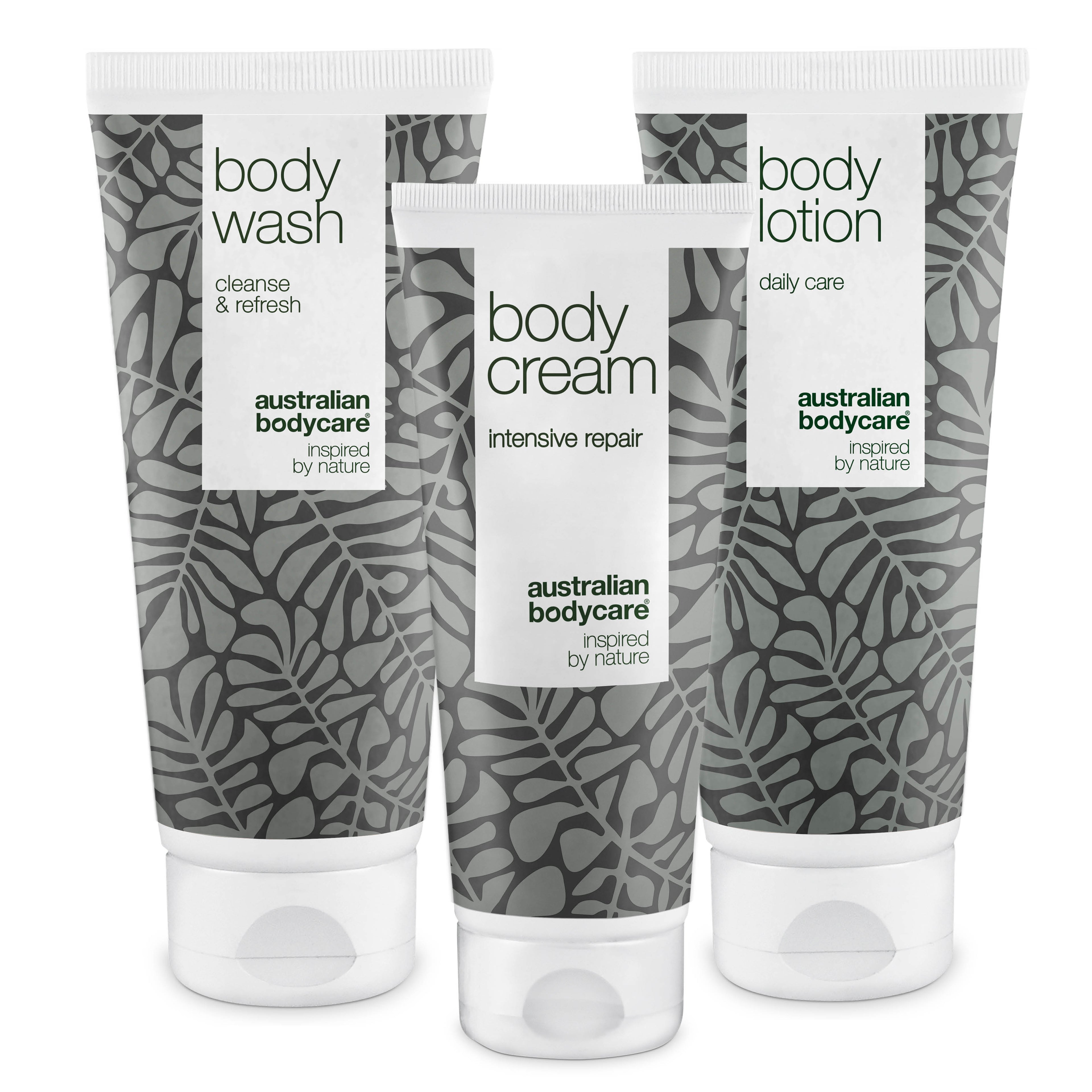 Pakke til tør hud på kroppen —  3 produkter til pleje af irriteret hud