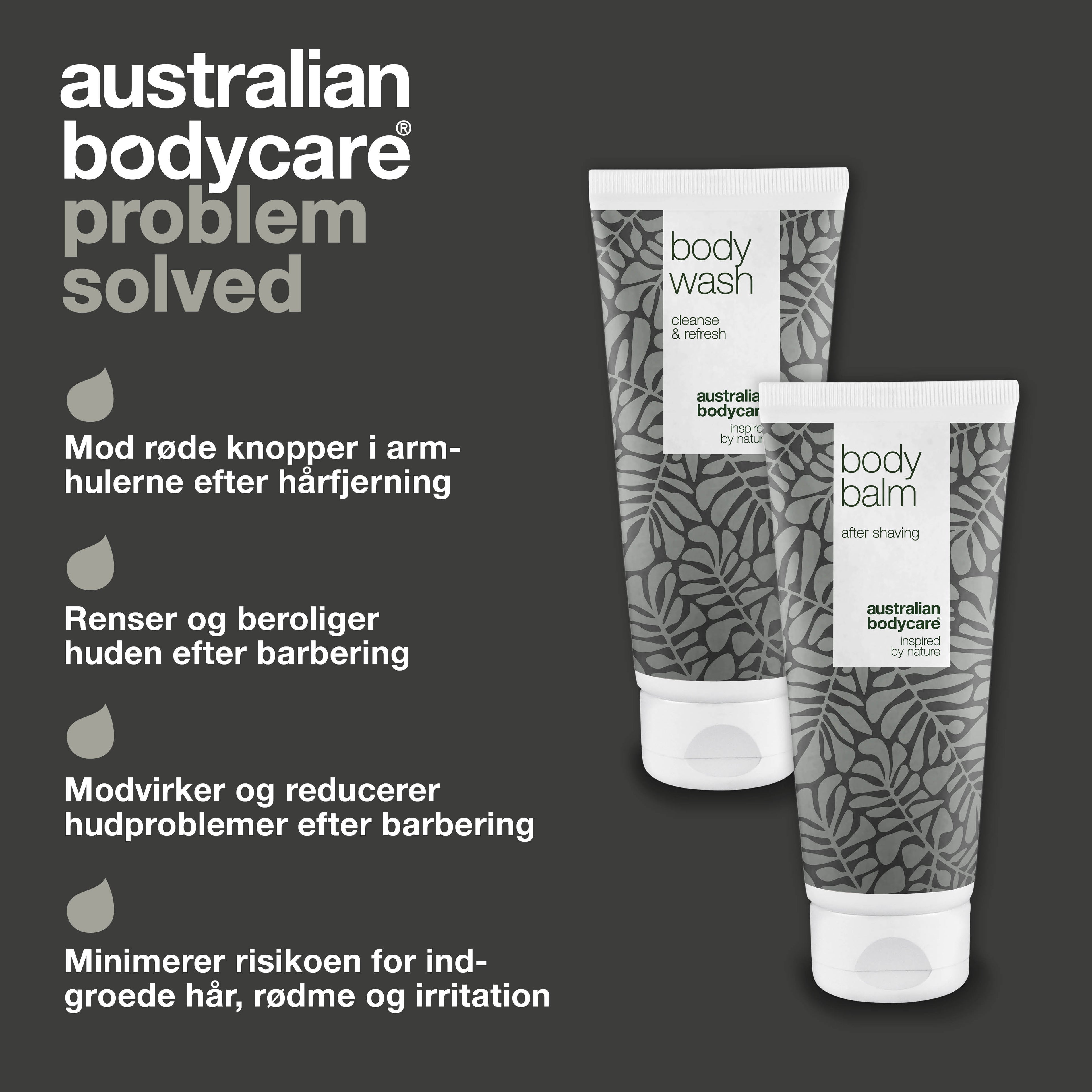 Pleje efter barbering under armene  — 2 produkter mod røde knopper efter hårfjerning under armene