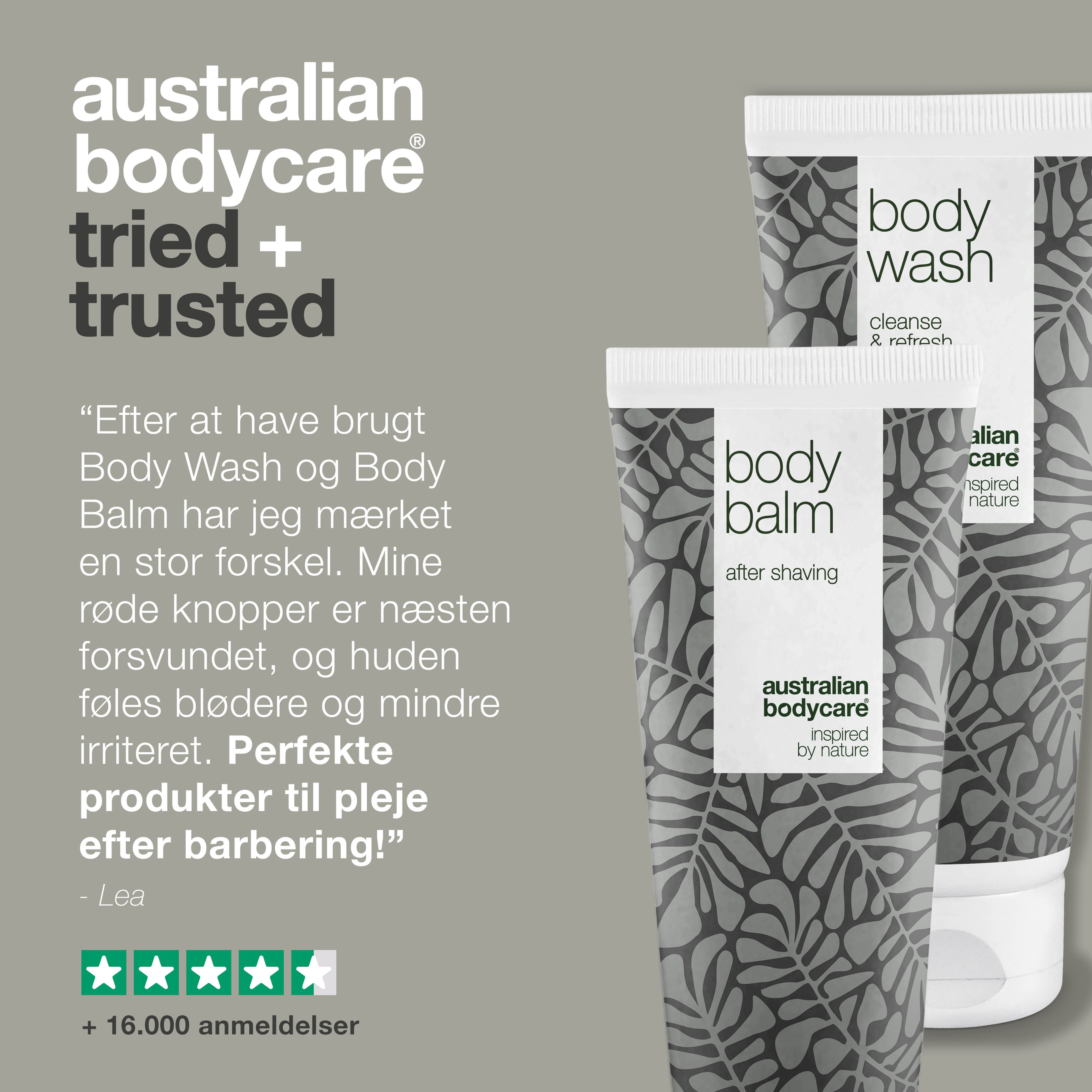 Pleje efter barbering under armene  — 2 produkter mod røde knopper efter hårfjerning under armene