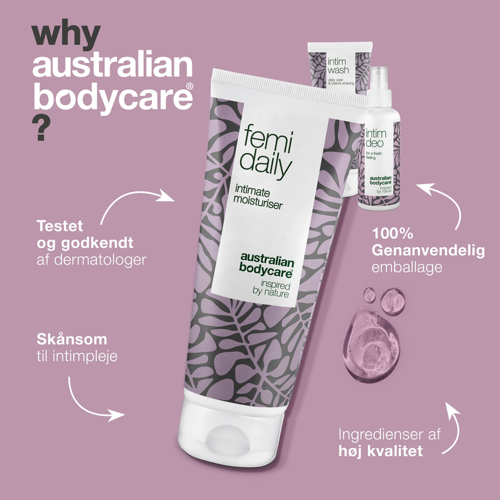 3 produkter mod uønsket lugt fra underliv — 3 intimprodukter mod lugt, kløe og svie i intimområdet