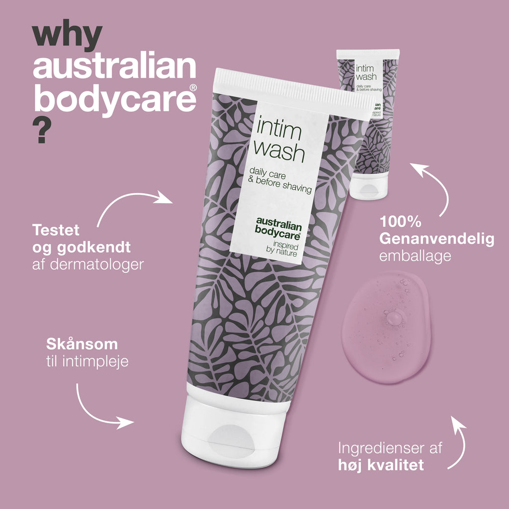 2 stk. Intimsæbe til daglig vask og intimpleje — Intim sæbe mod lugt, svie eller kløe i intimområdet
