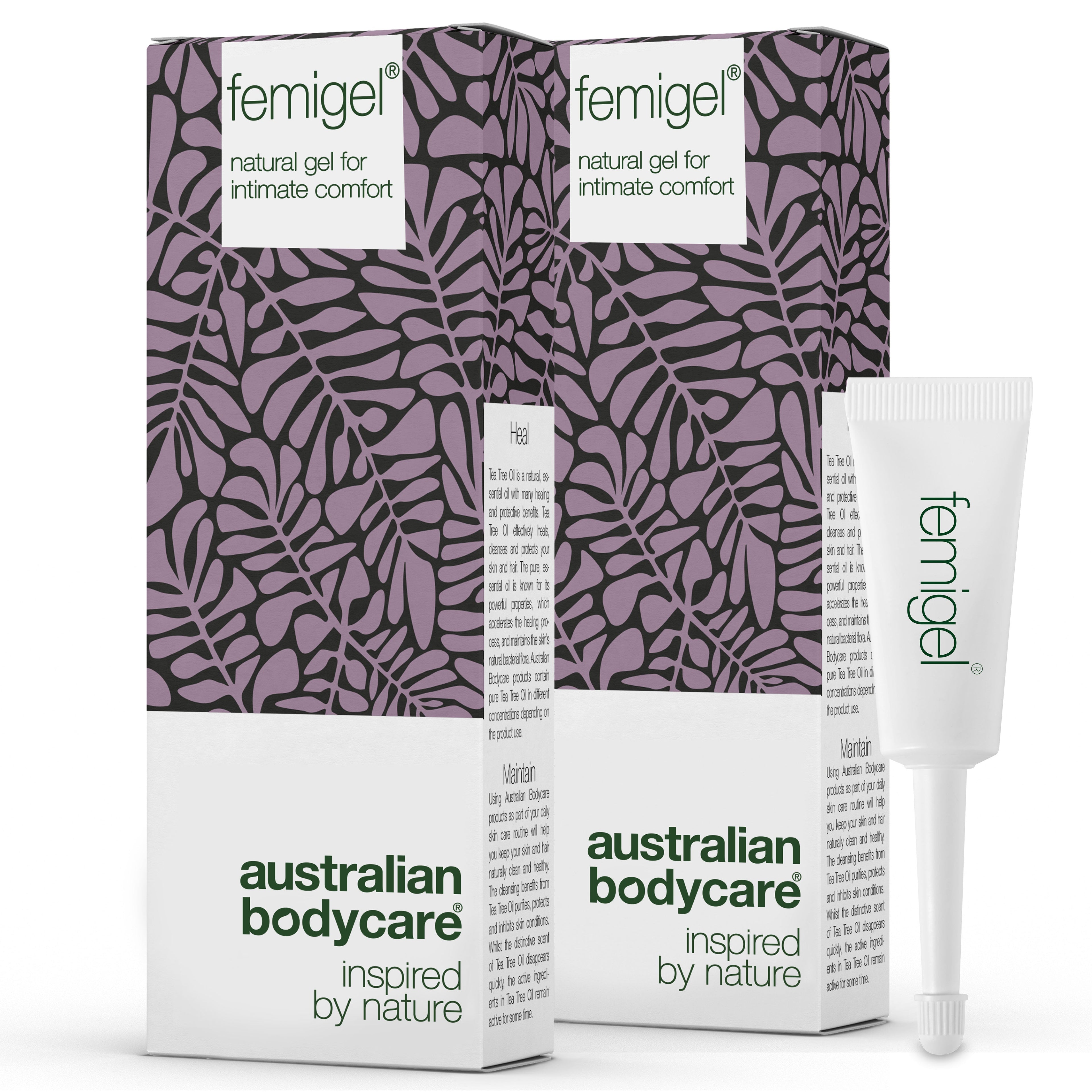 Femigel til intim tørhed, kløe, svie og uønsket lugt — Intimgel mod intimt ubehag og irritation