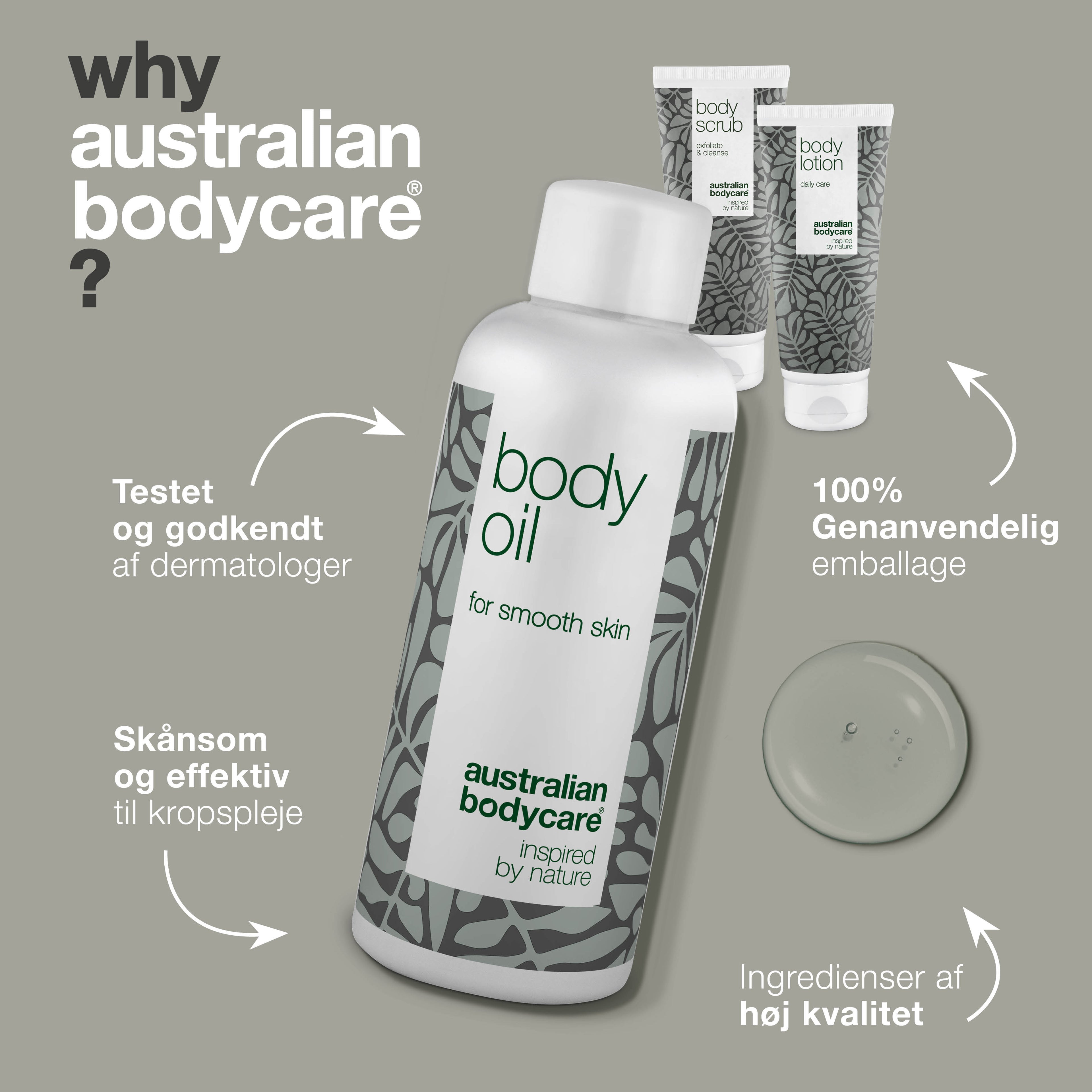 3-pak til strækmærker — 3 produkter til at reducere synligheden af strækmærker og ar