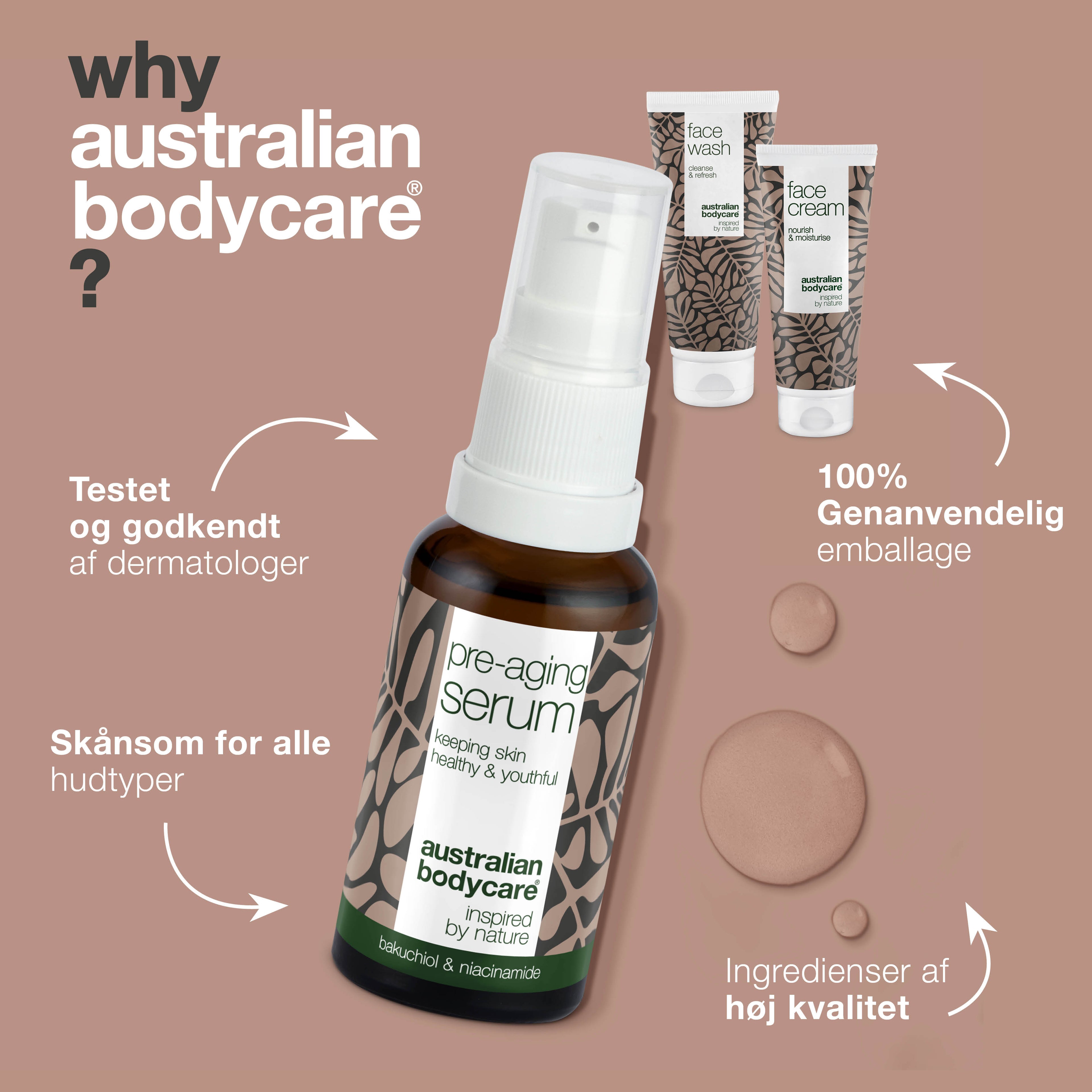 Pre-aging sæt til forebyggelse af rynker — 3 Anti Age produkter til ung hud til at forebygge rynker