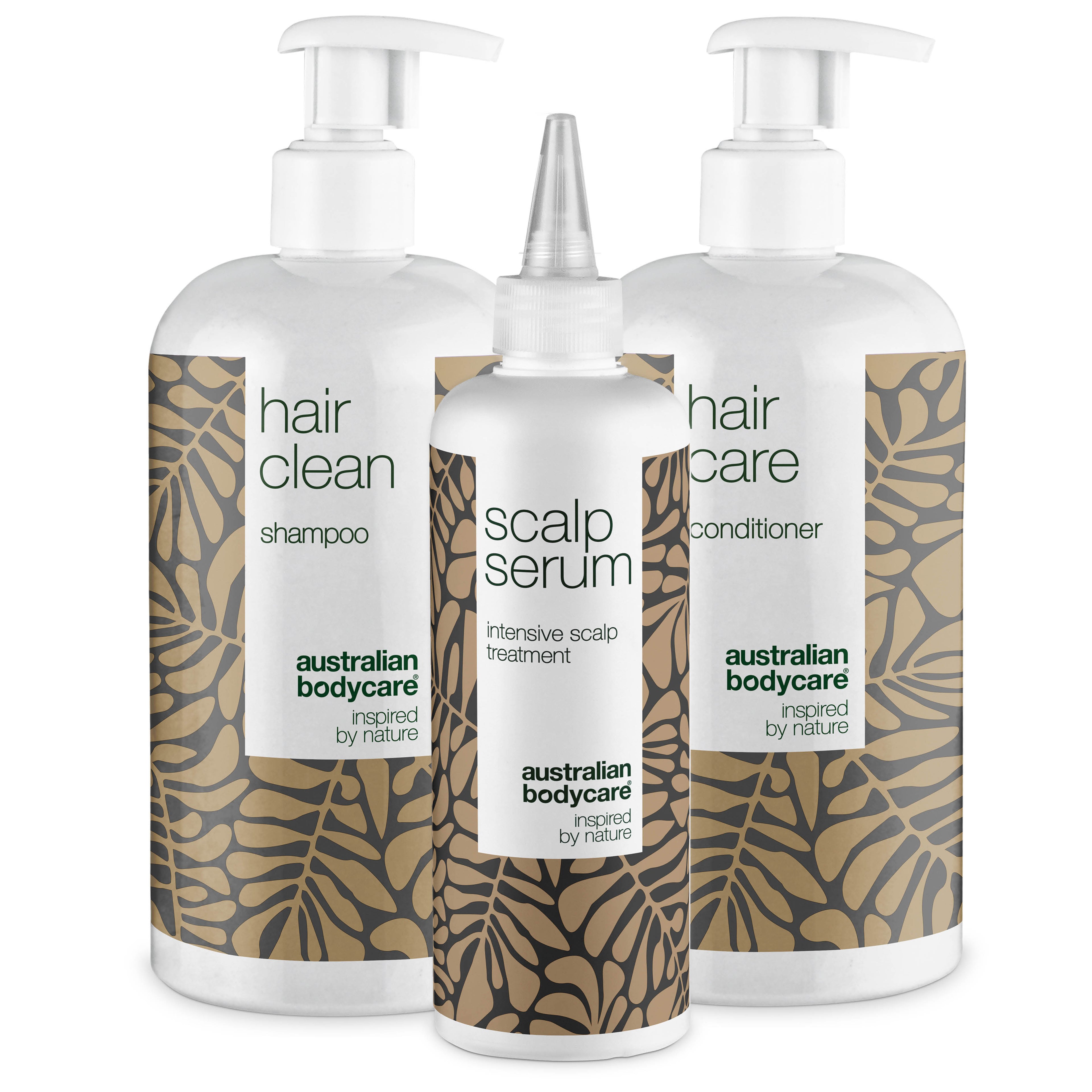 XL Hovedbundspakke — 3 produkter mod tør og kløende hovedbund, skæl og fedtet hår