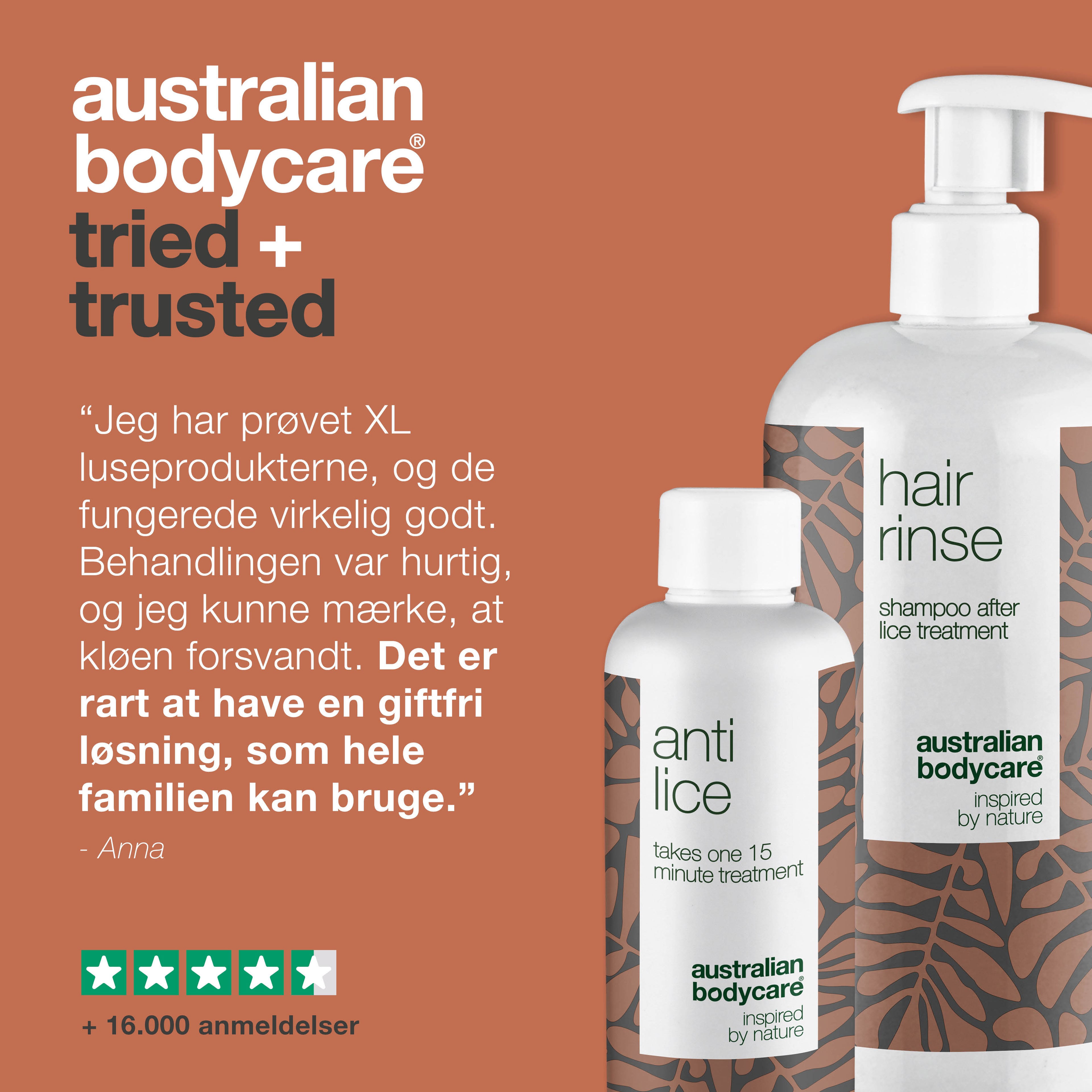 XL luseprodukter til lusebehandling — XL lusekur + XL luseshampoo fjerner og forebygger problemer med lus