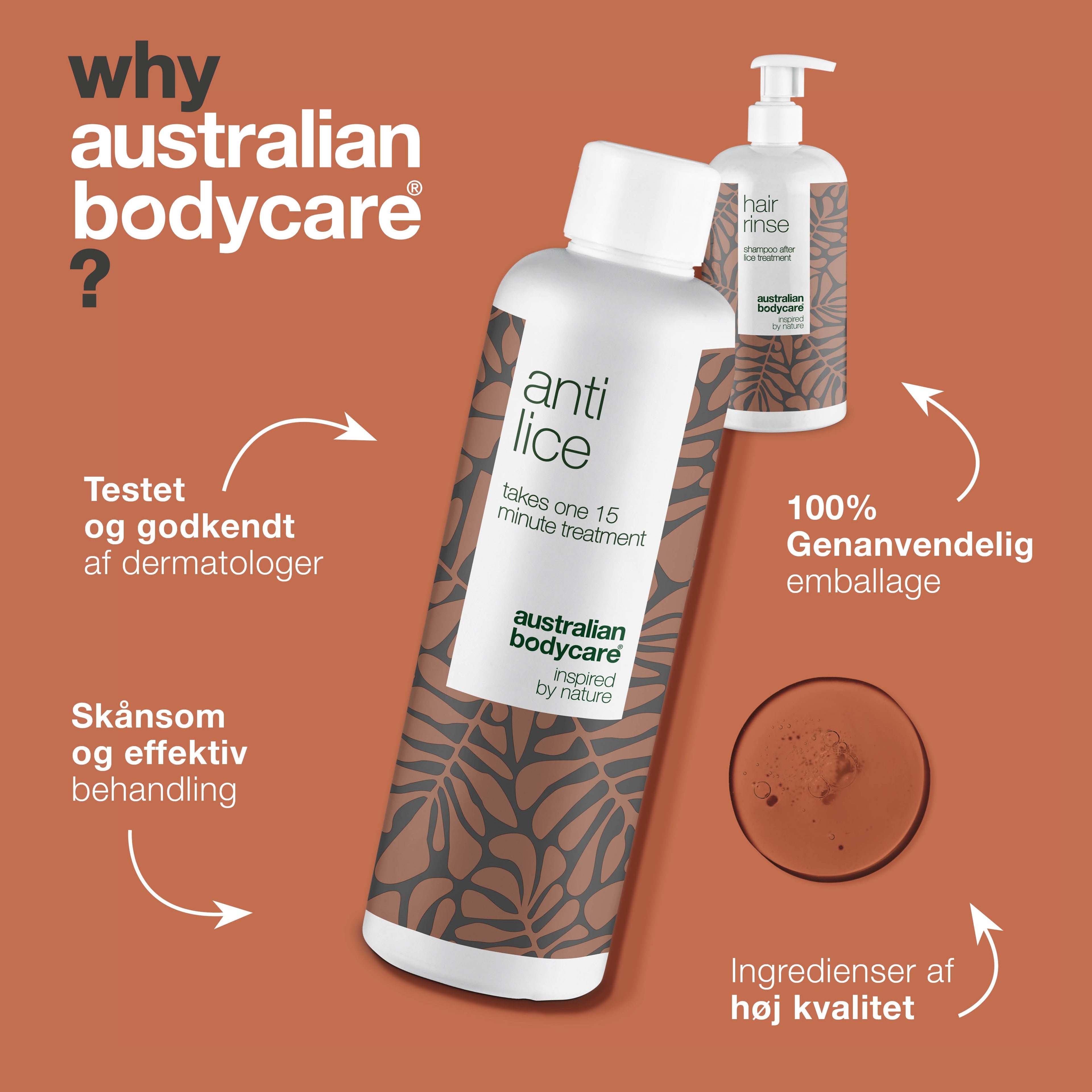 XL luseprodukter til lusebehandling — XL lusekur + XL luseshampoo fjerner og forebygger problemer med lus