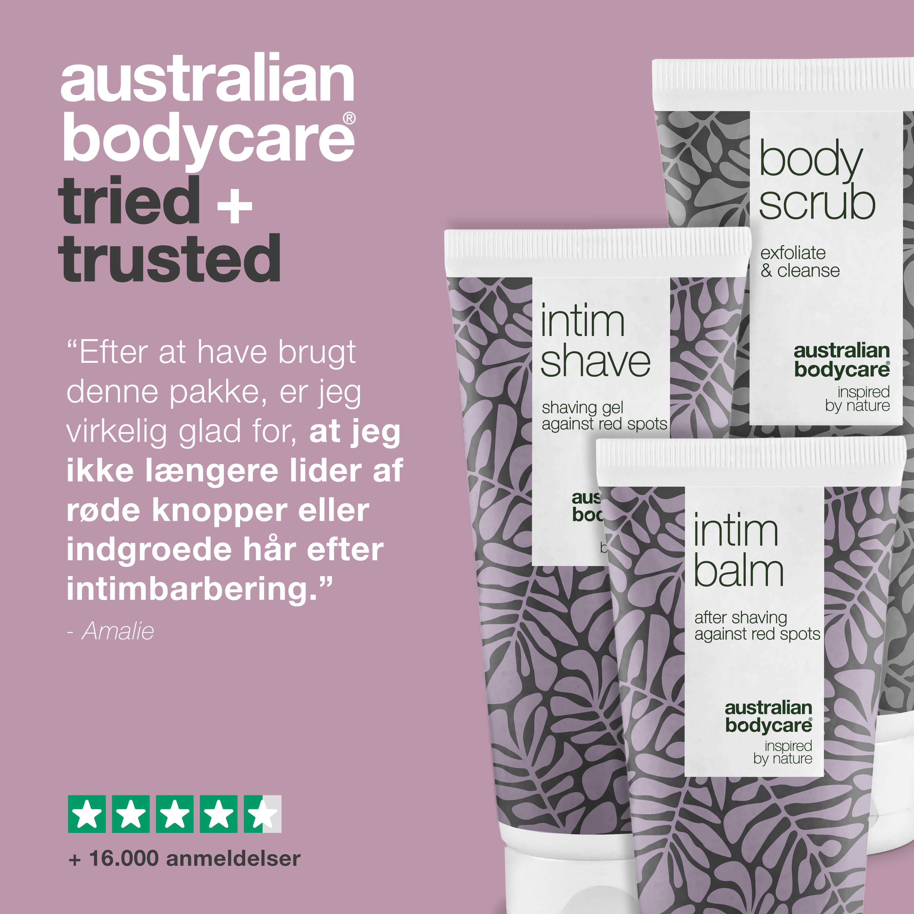 Intimbarbering uden indgroede hår & røde knopper — 3 produkter mod barberknopper og indgroede hår ved intimbarbering