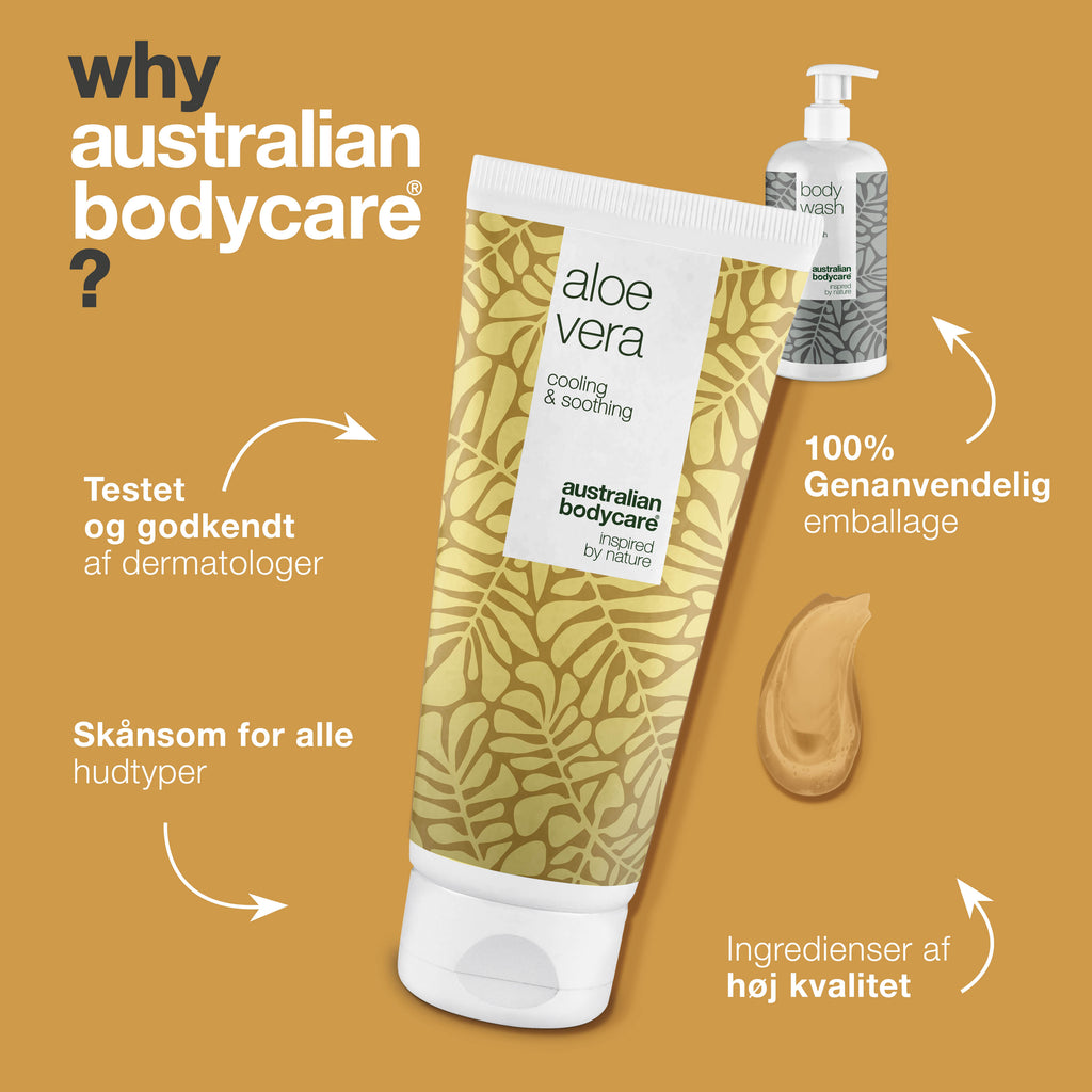 2-pak til pleje ved varmeknopper — Produkter til pleje af varmeknopper, svie og irriteret hud