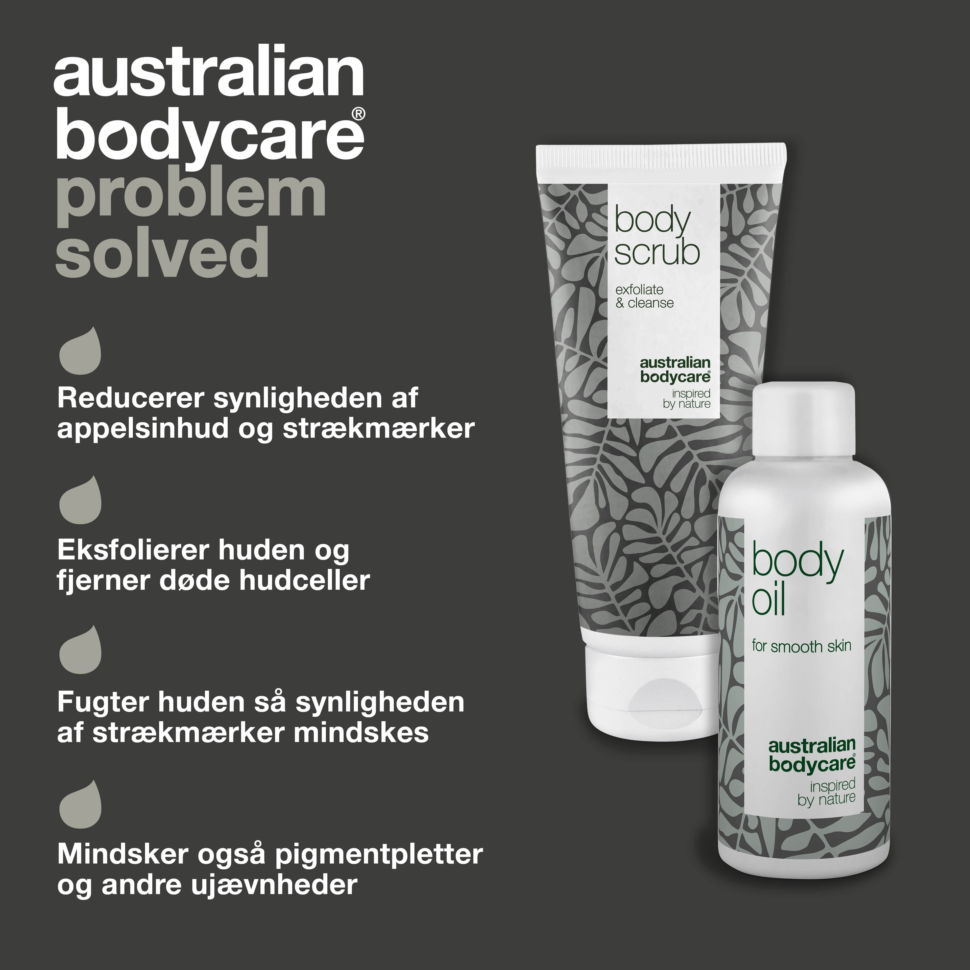 2-pak til appelsinhud — 2 produkter til at mindske synligheden af appelsinhud og cellulite