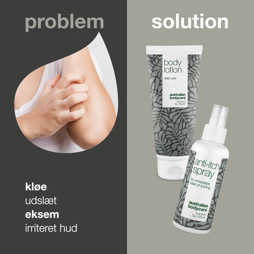 2-pak til pleje ved irritation — Sæt til pleje ved irriteret hud på kroppen