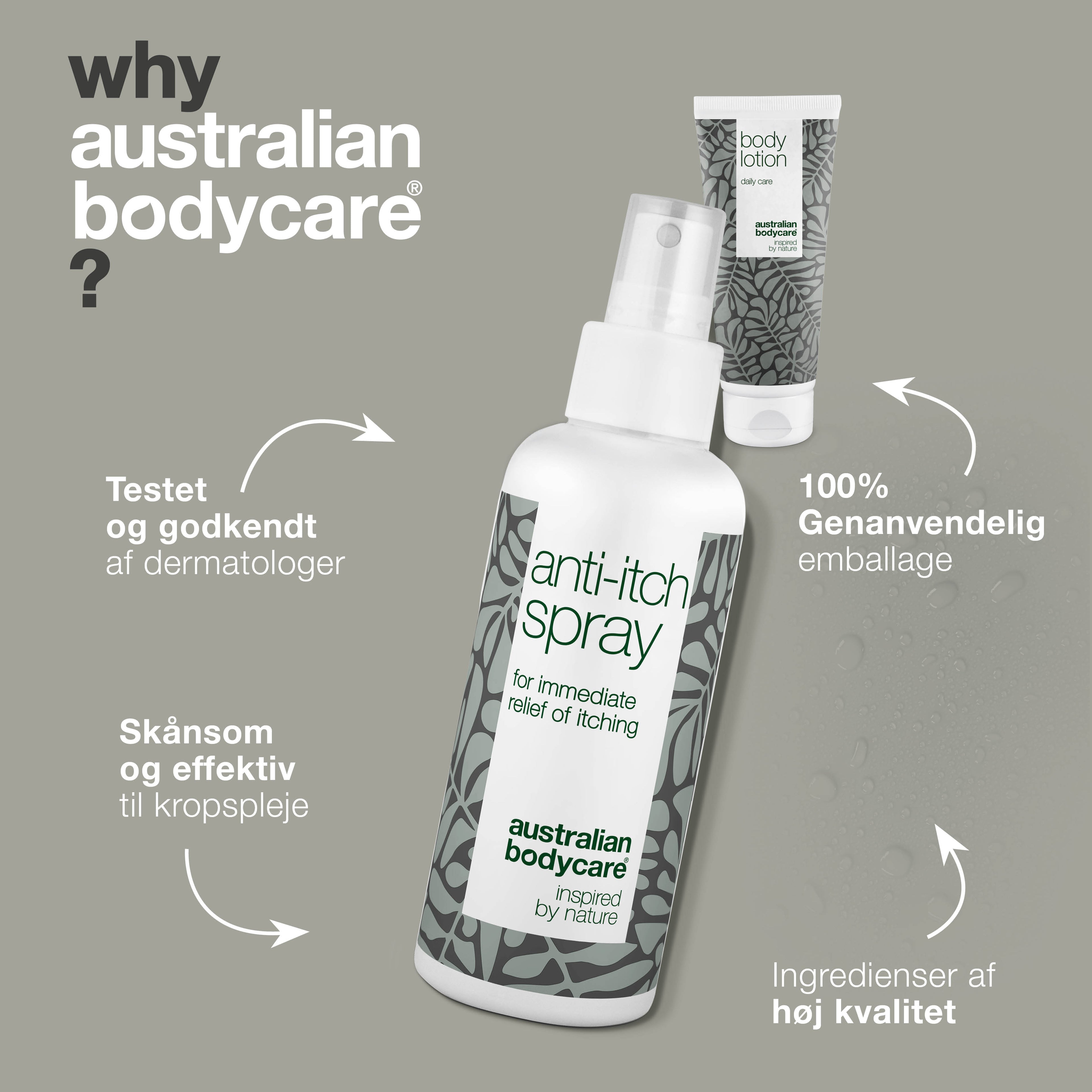 2-pak til pleje ved irritation — Sæt til pleje ved irriteret hud på kroppen