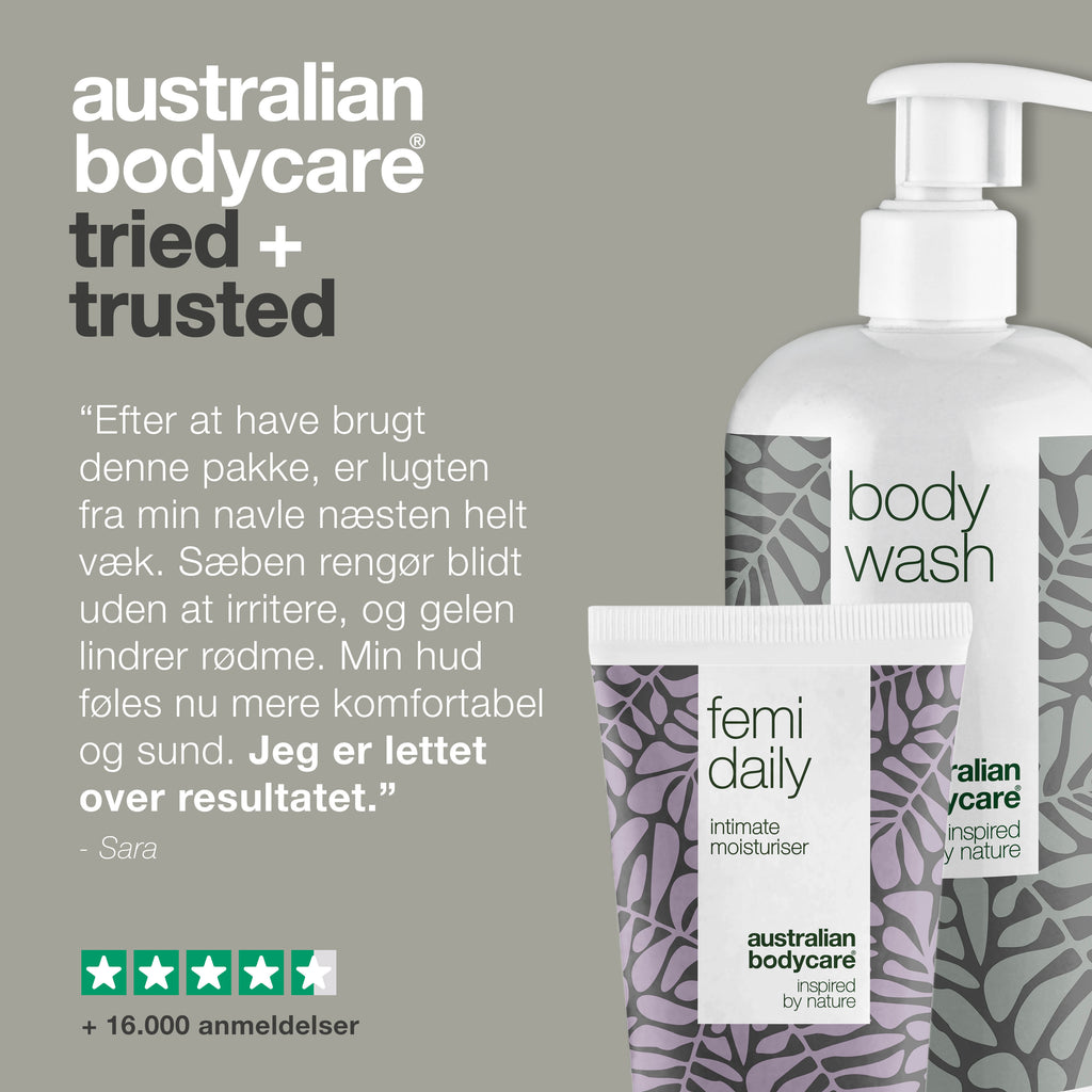 2-pak mod lugt fra navlen — Fjerner lugt opstået fra navlesvamp, bakterier eller irritation