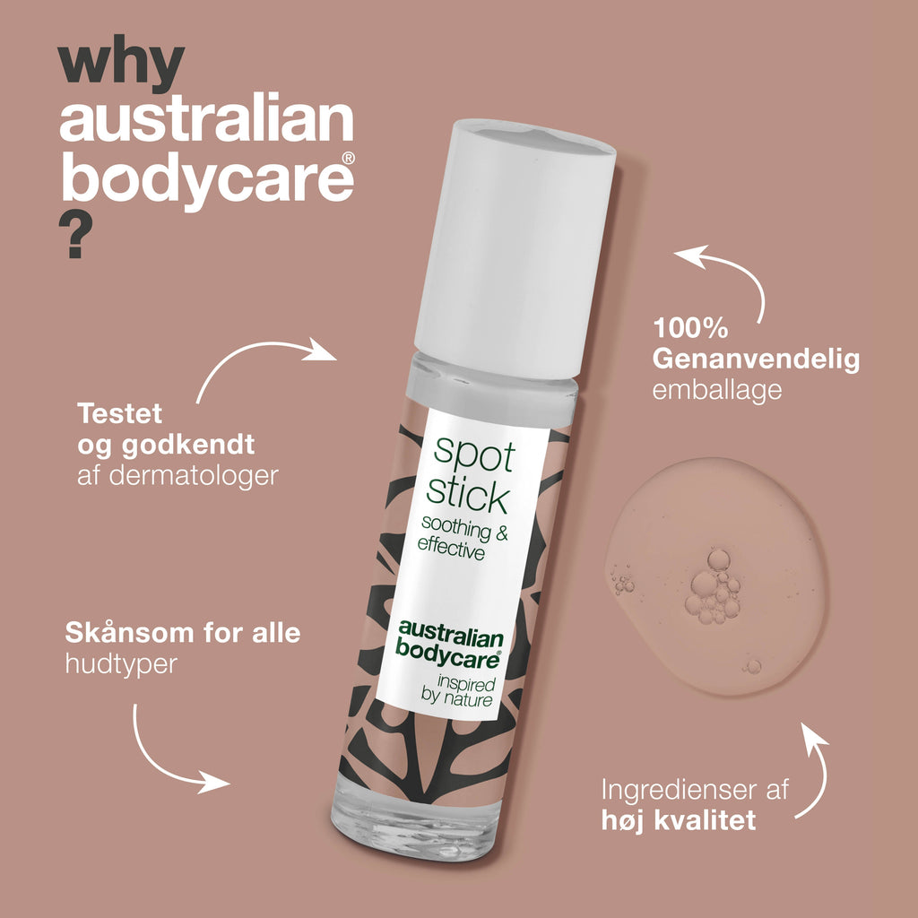 Stift til myggestik — Kløestillende stick mod bakterier og irritation ved insektbid