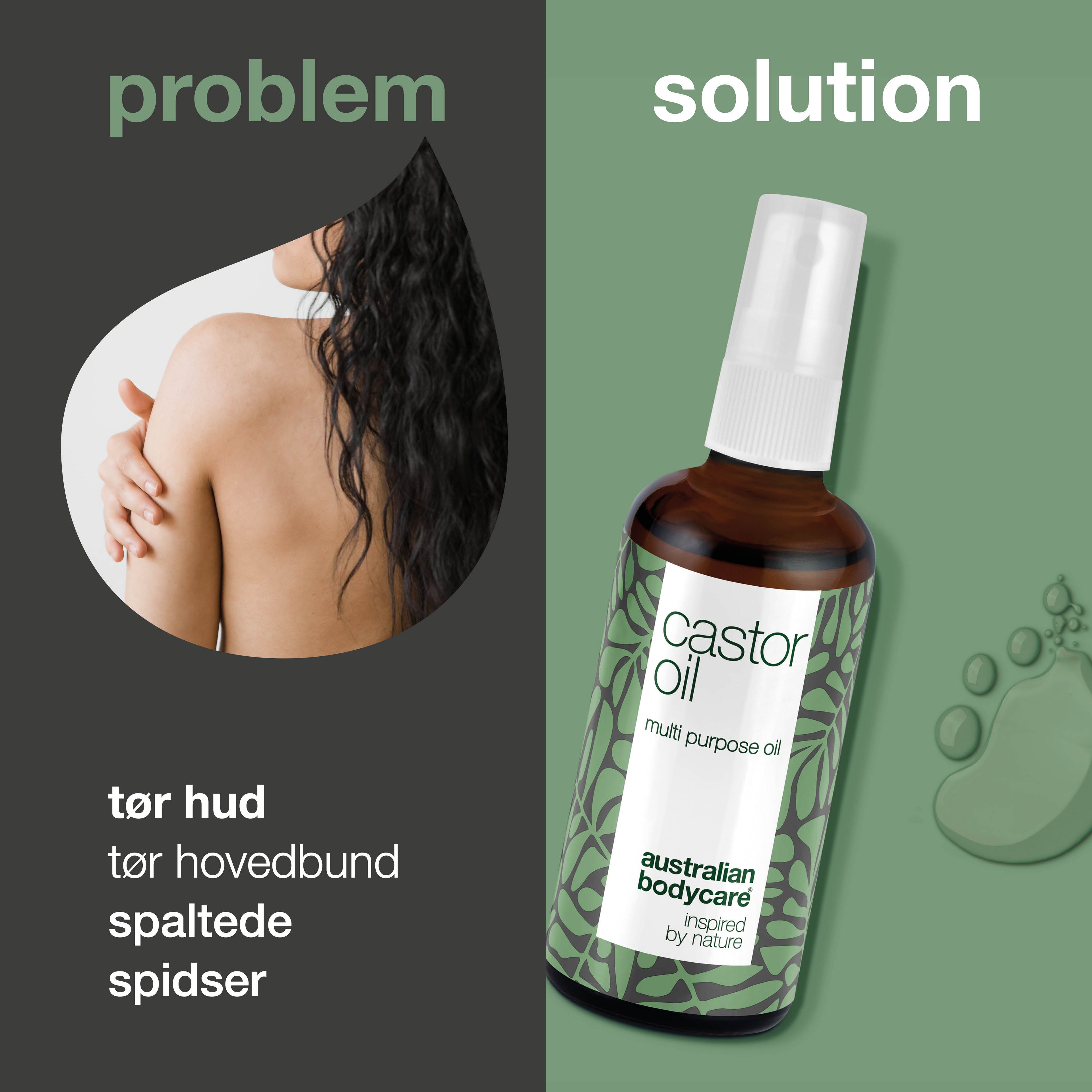 Castor Oil – Plejende ricinusolie til hud og hår