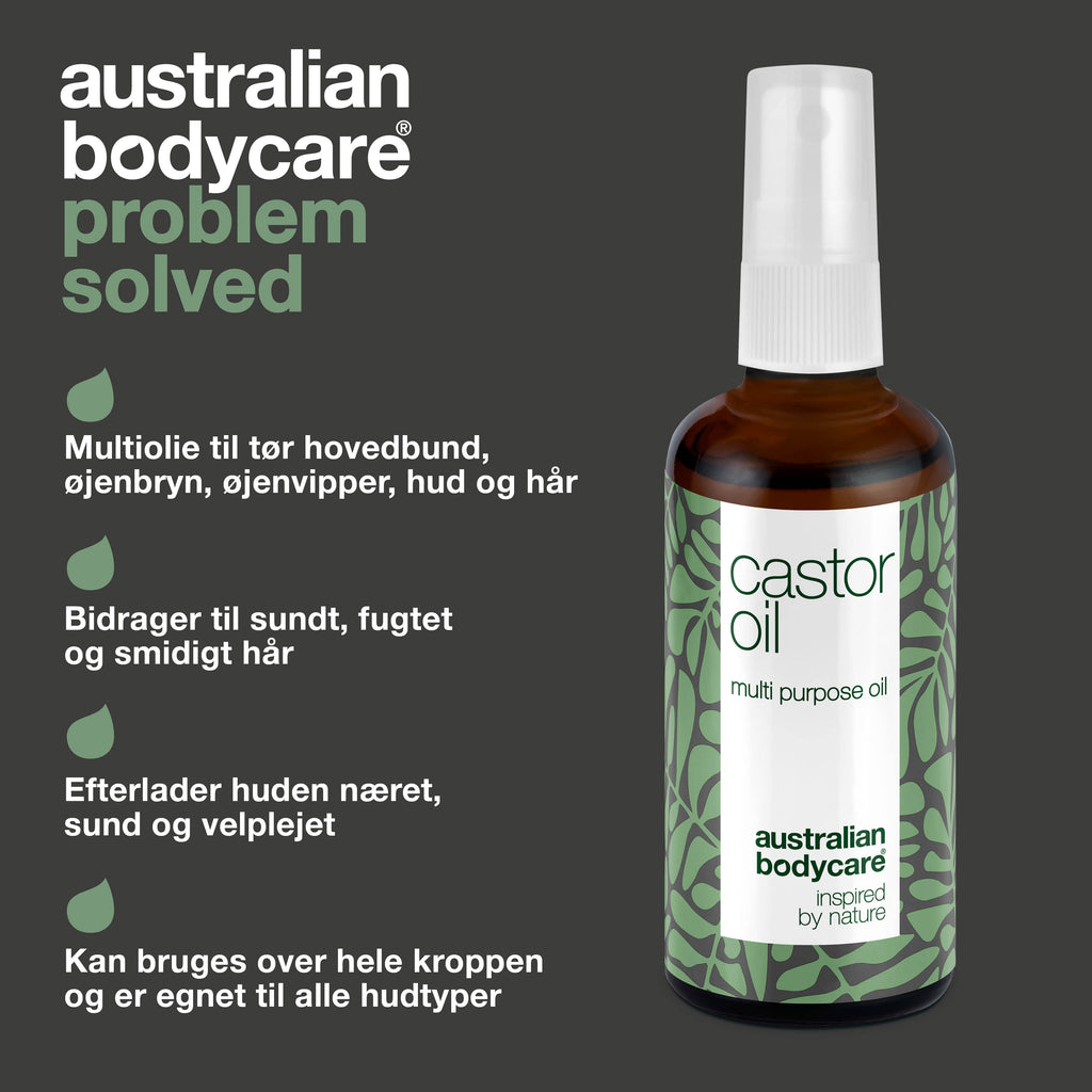 Castor Oil – Plejende ricinusolie til hud og hår