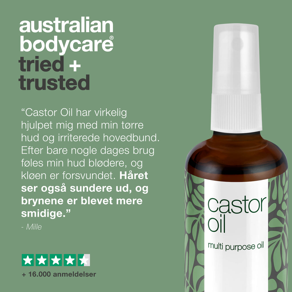 Castor Oil – Plejende ricinusolie til hud og hår