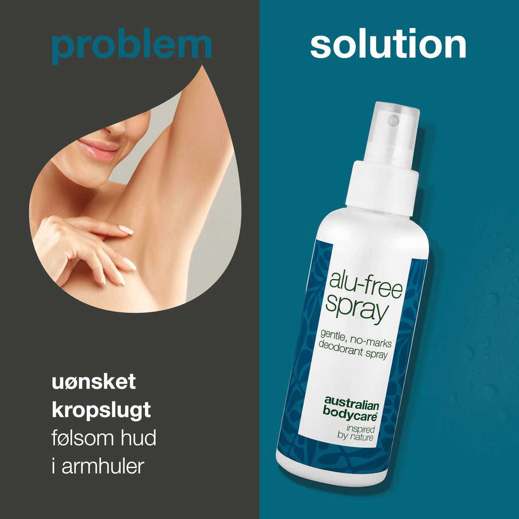 Deodorantspray uden aluminium