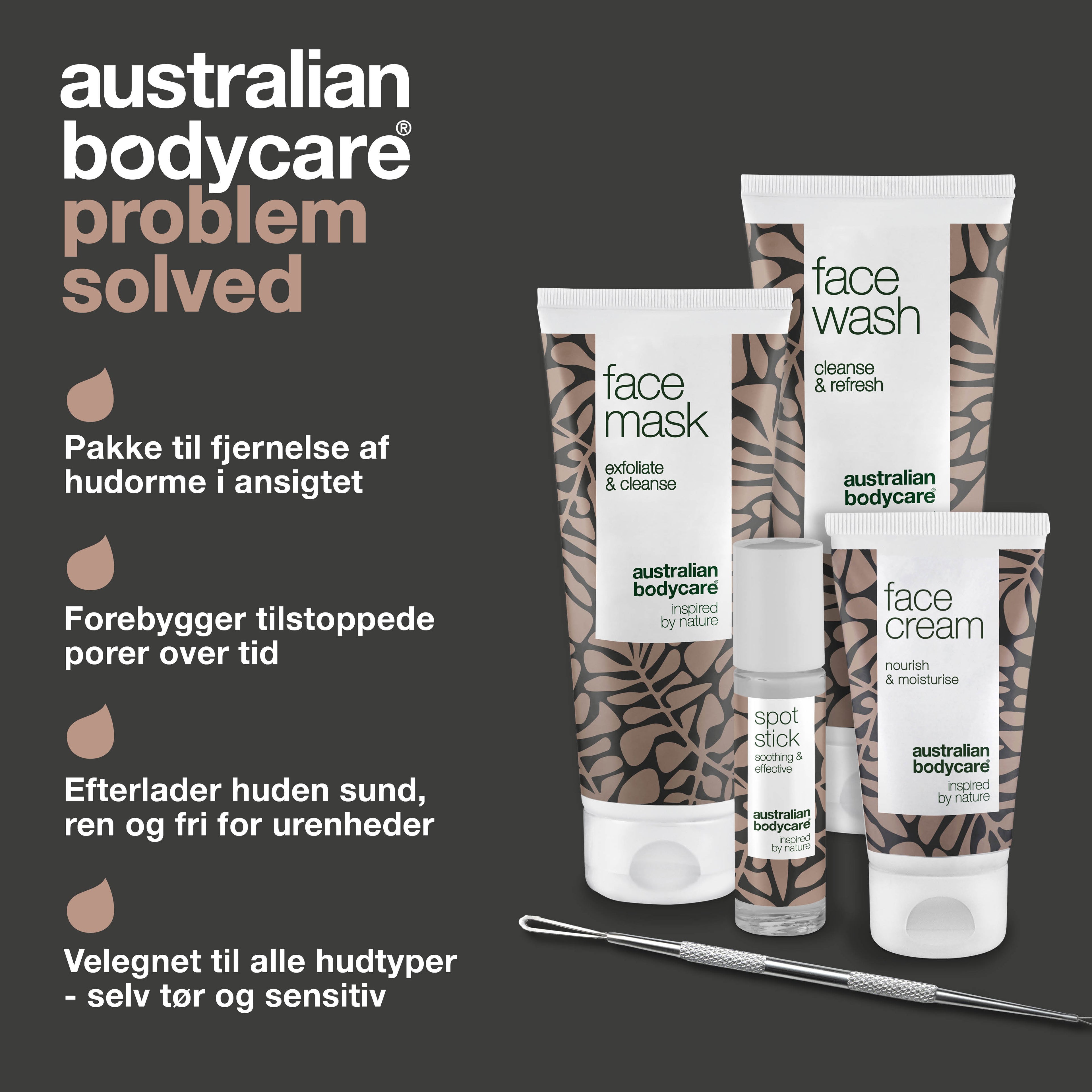 Hudormefjernerpakken — 5 produkter til at fjerne hudorme på næsen og i ansigtet