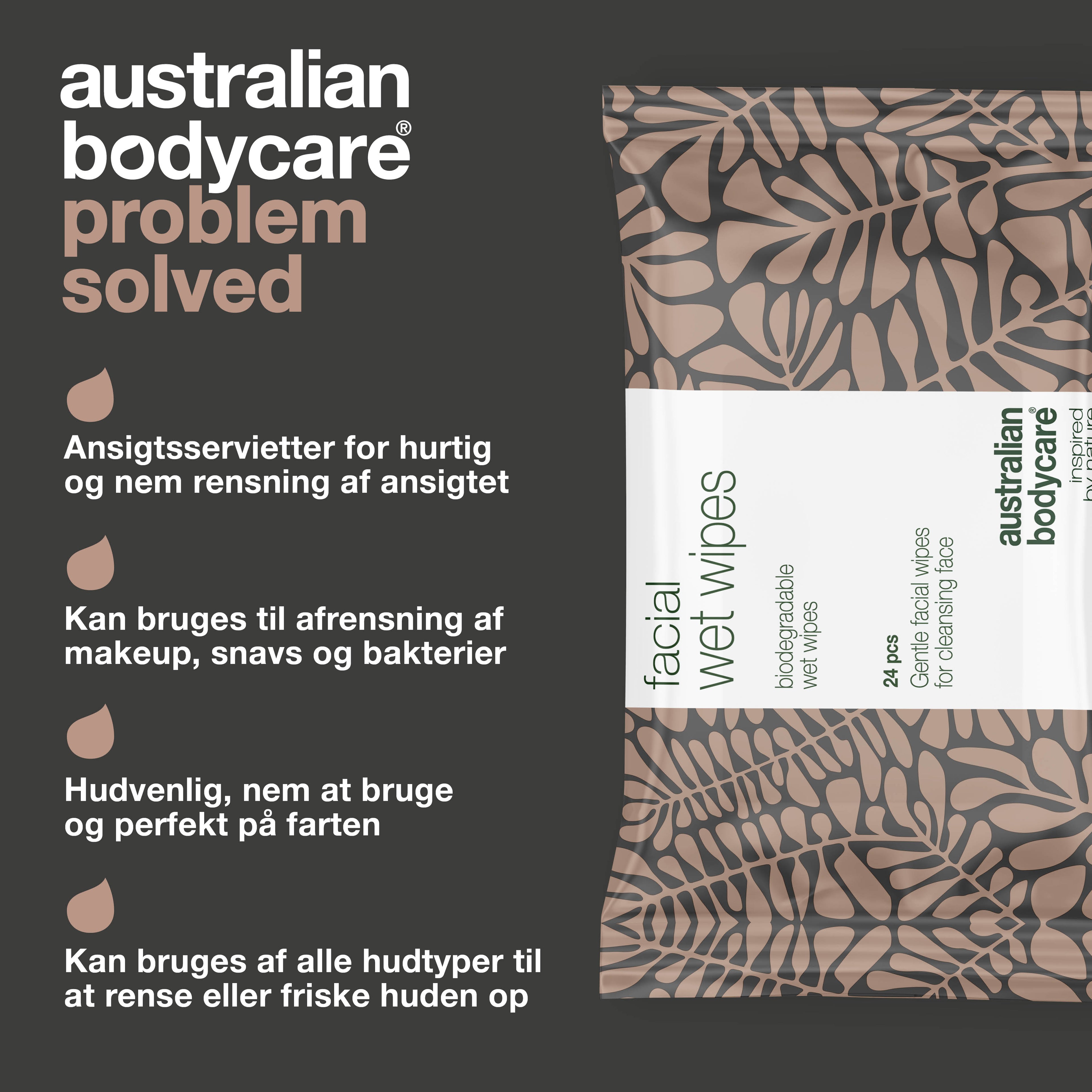 Renseservietter til ansigtet 24 stk.