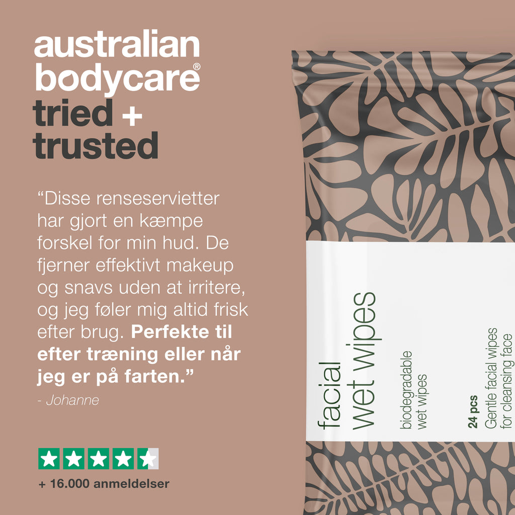Renseservietter til ansigtet 24 stk.