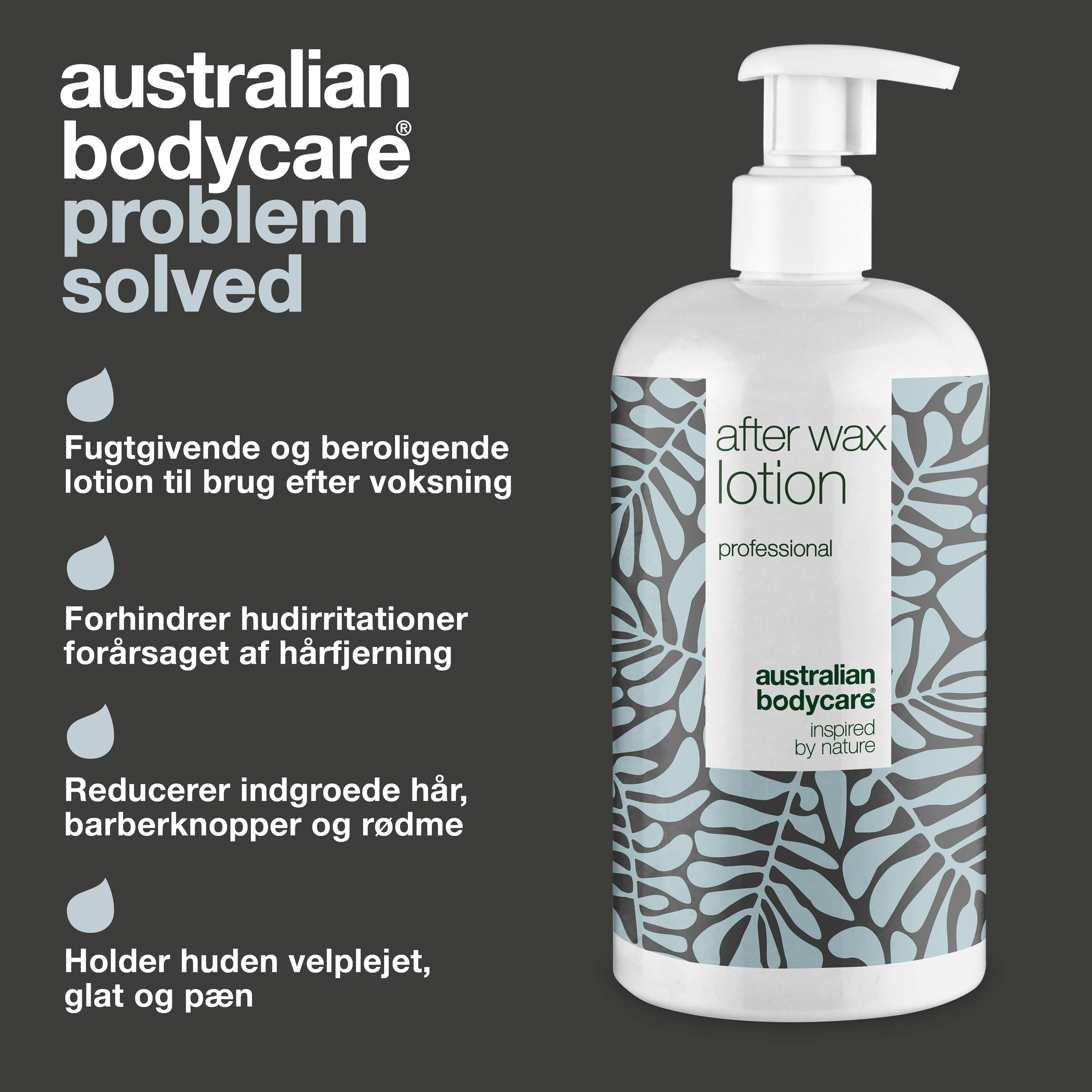 Professionel After Wax Lotion — Lotion til brug efter voksbehandling, bikini voksbehandling eller brazilian wax