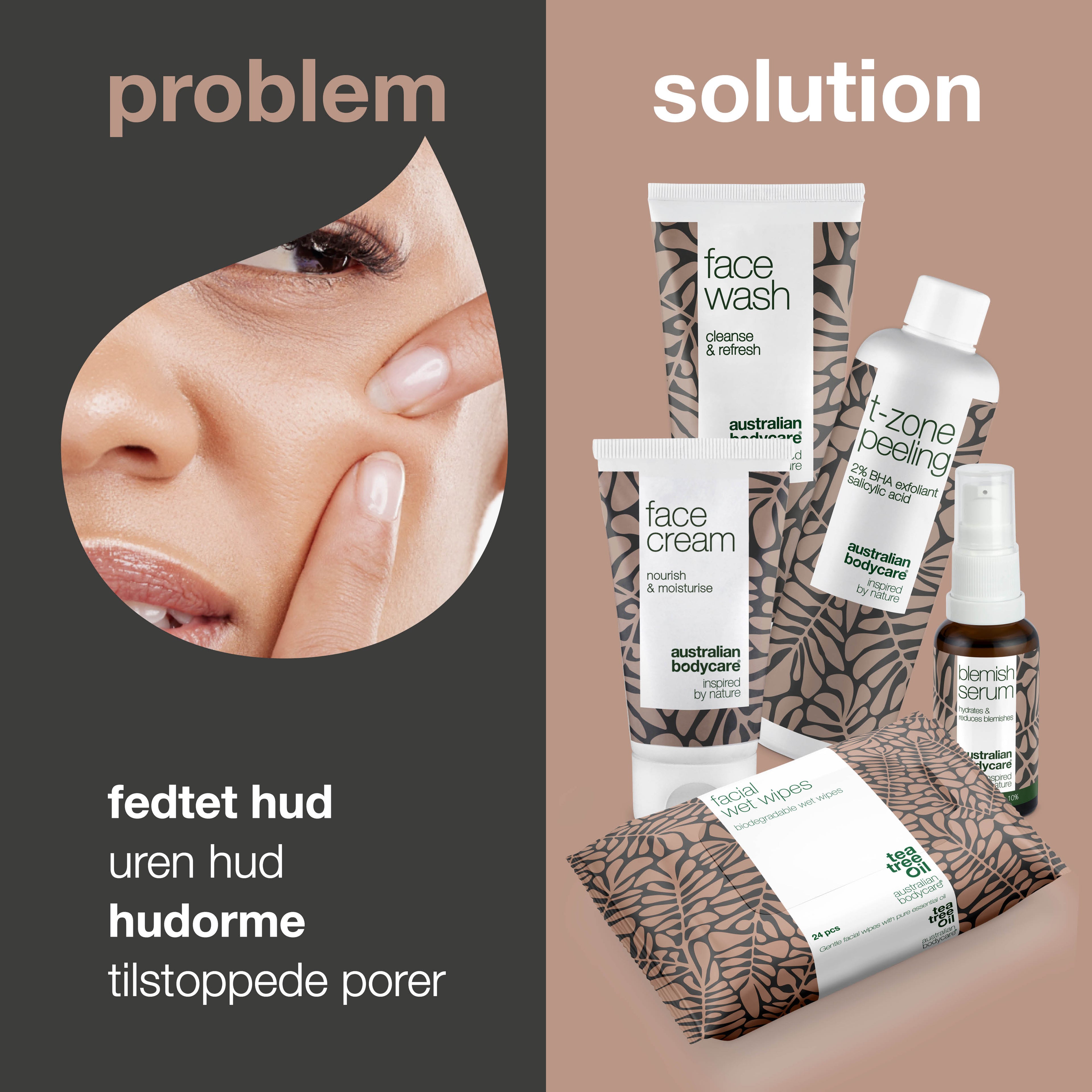 BHA T-Zone Peeling Pakken — Modvirker og forebygger fedtet hud i T-zone
