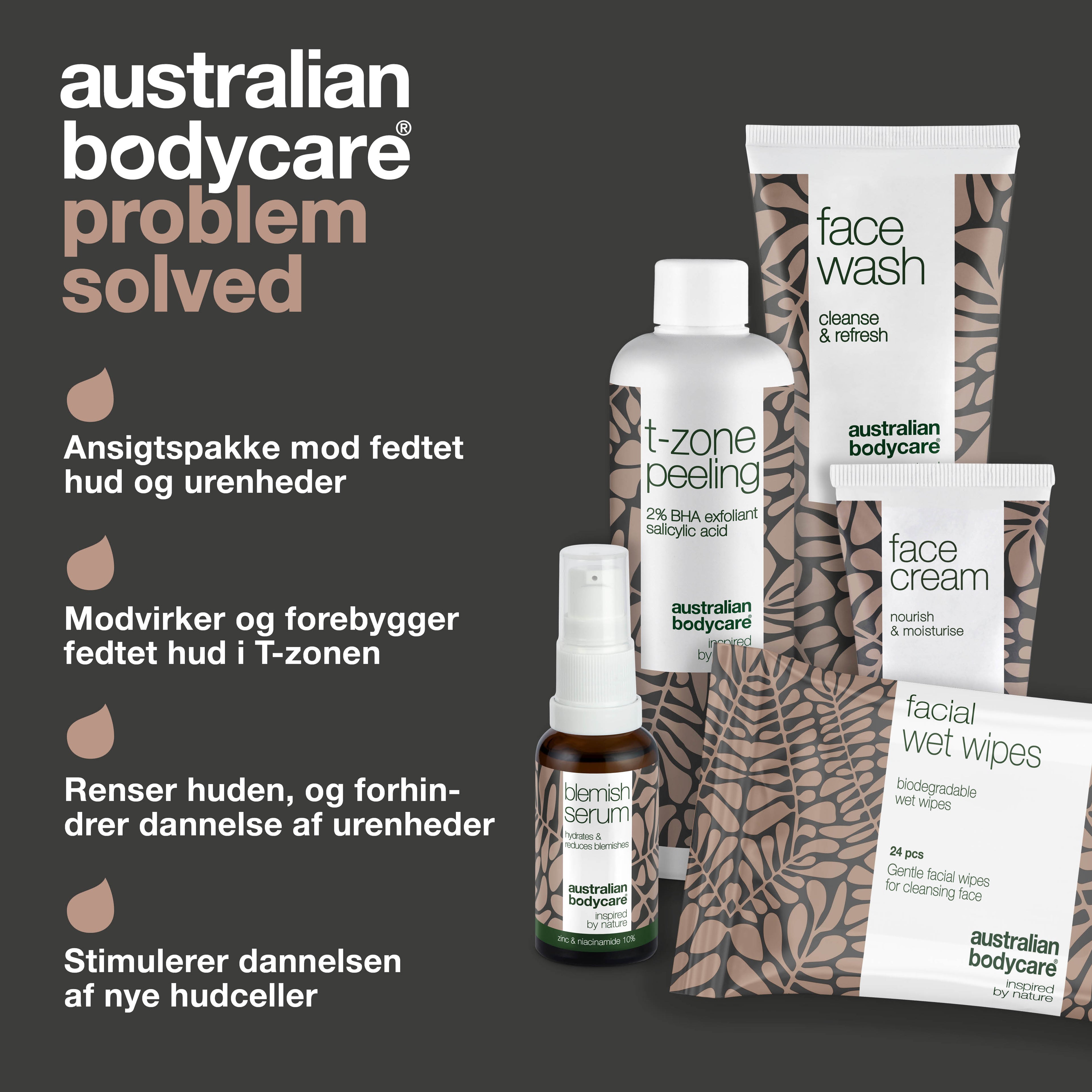 BHA T-Zone Peeling Pakken — Modvirker og forebygger fedtet hud i T-zone