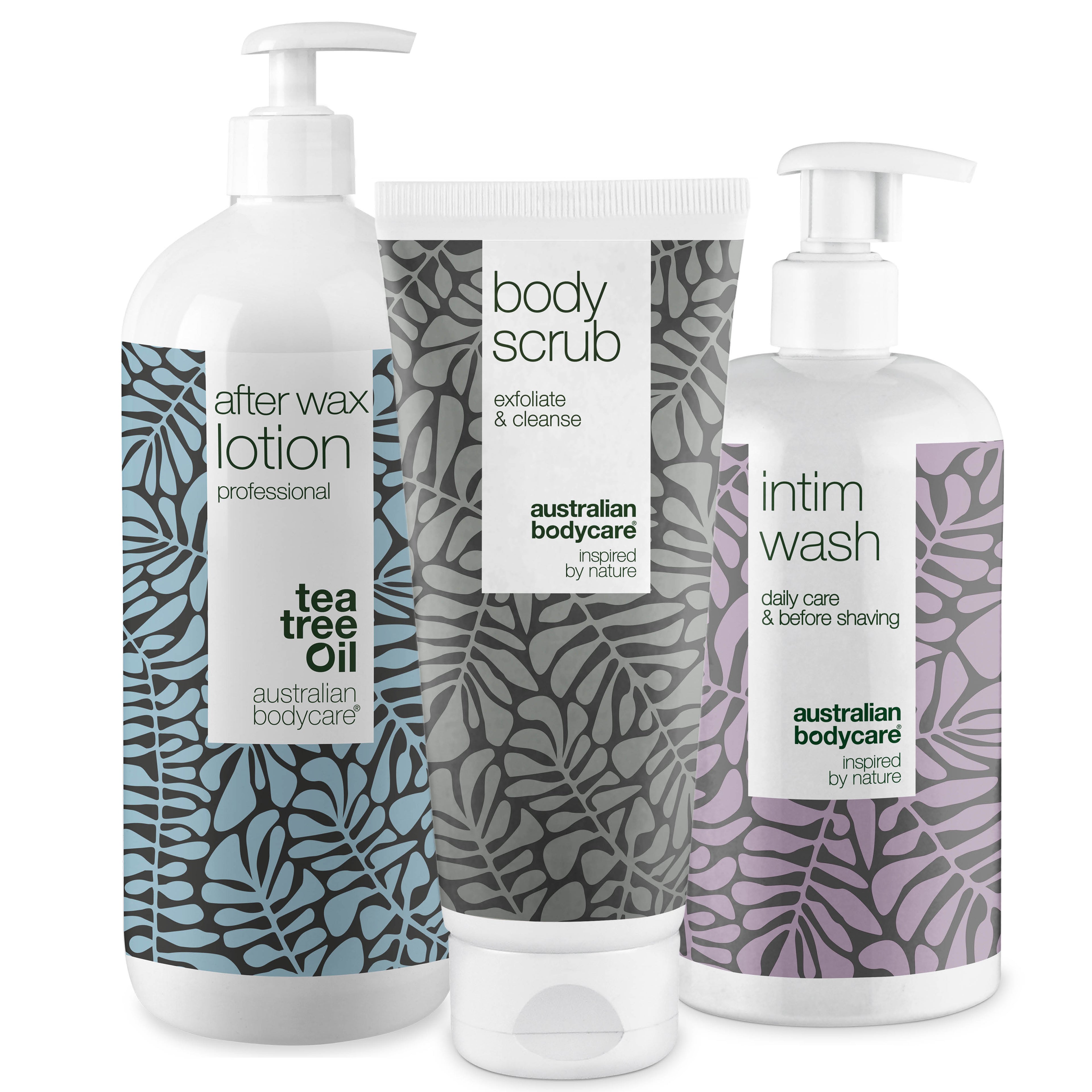 Brazilian Wax pakke — 3 produkter til voksbehandling i intimområdet og bikinilinje