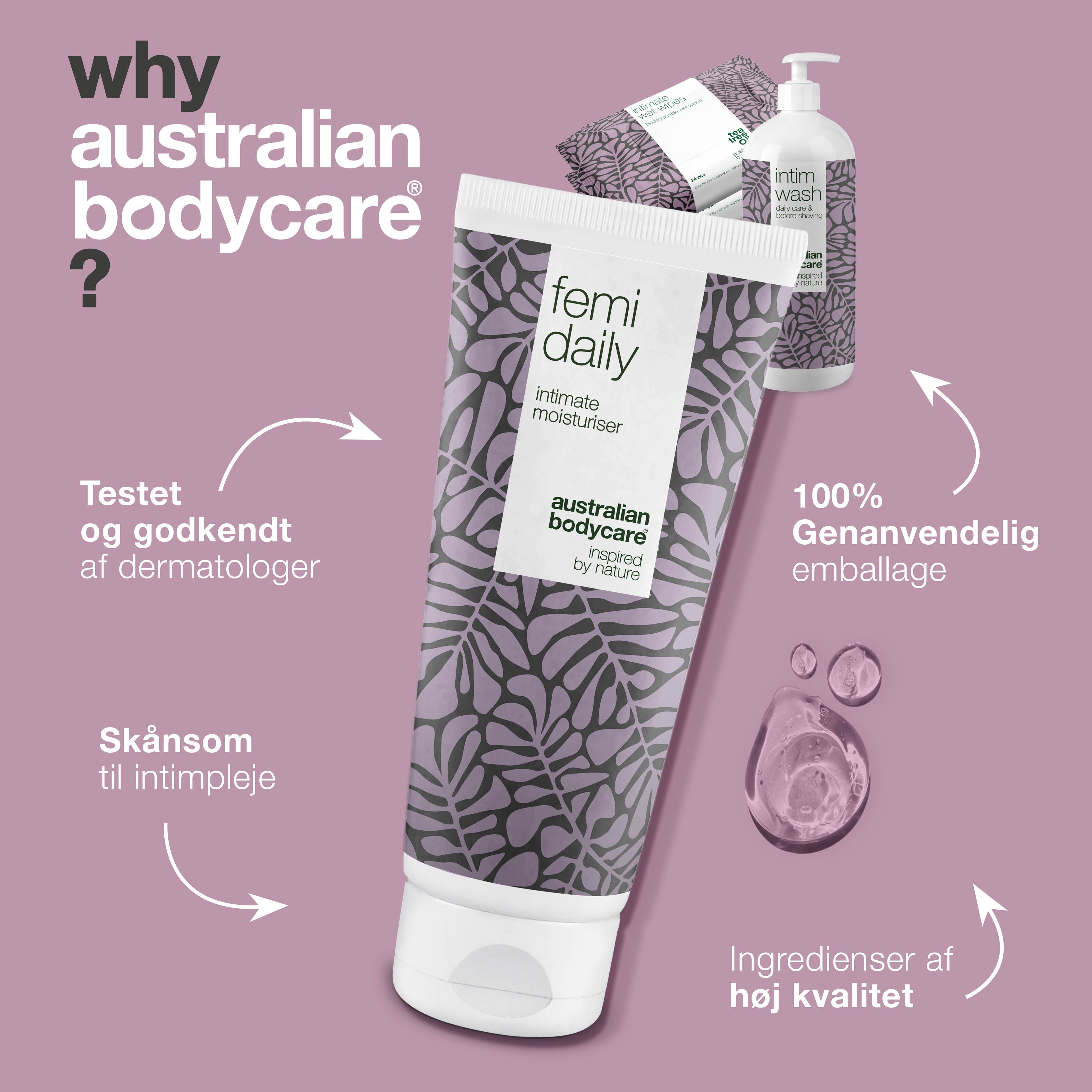 Pakke til intim irritation — Intimprodukter til kløe, svie, tørhed og intim irritation