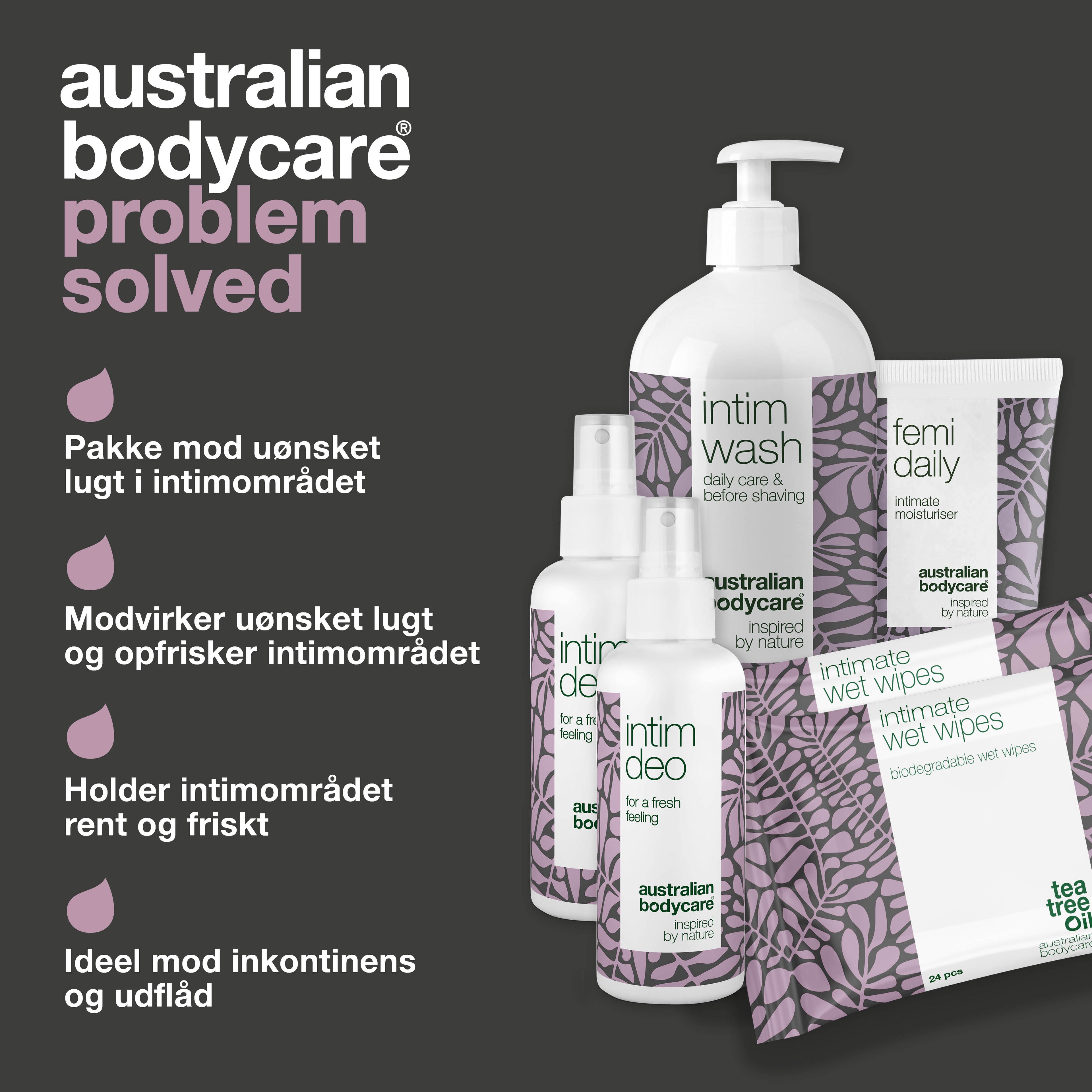 Pakke til uønsket lugt — Intimprodukter mod lugt fra underlivet