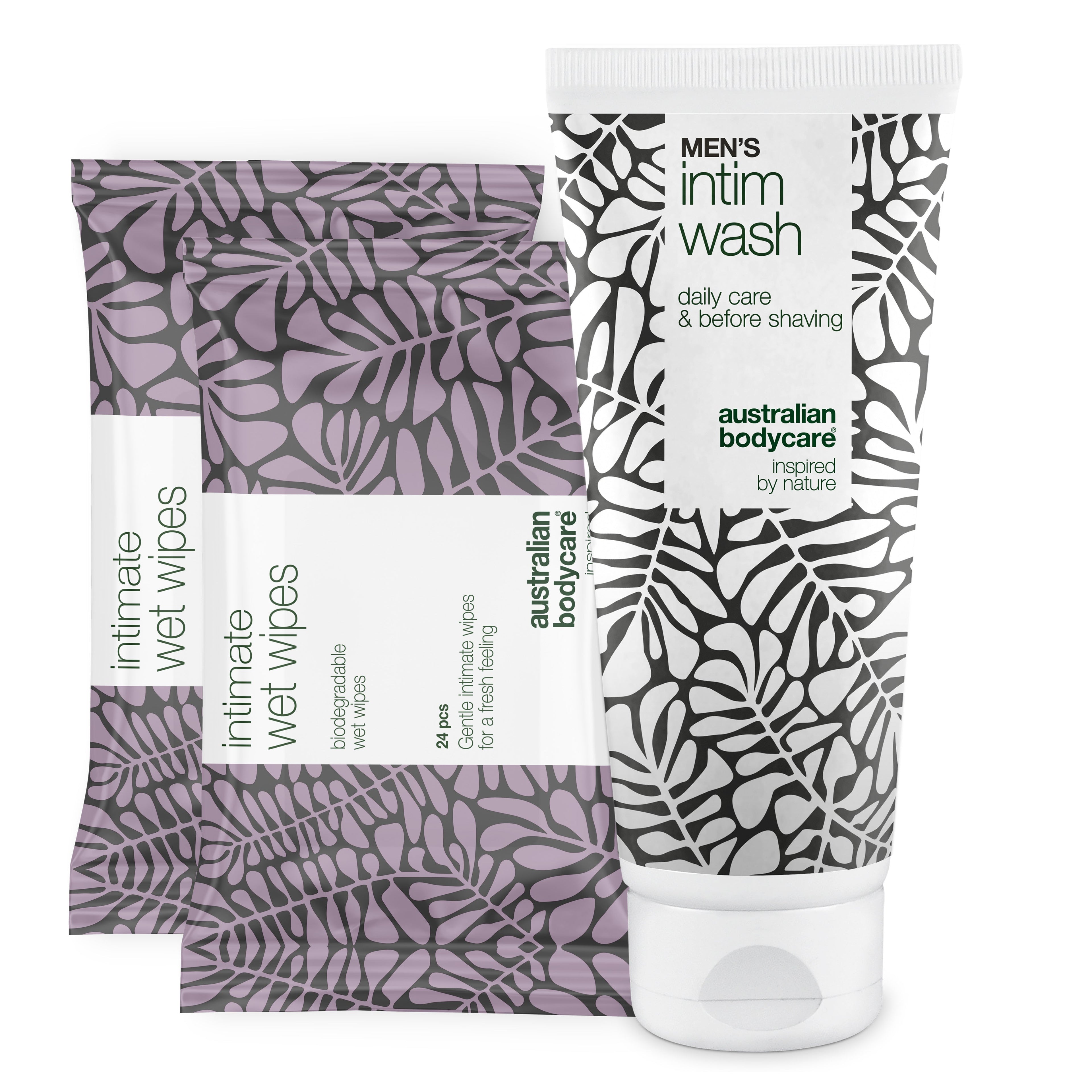 Pakke til pleje ved nakkeost — Fjerner og forebygger smegma i intimområdet