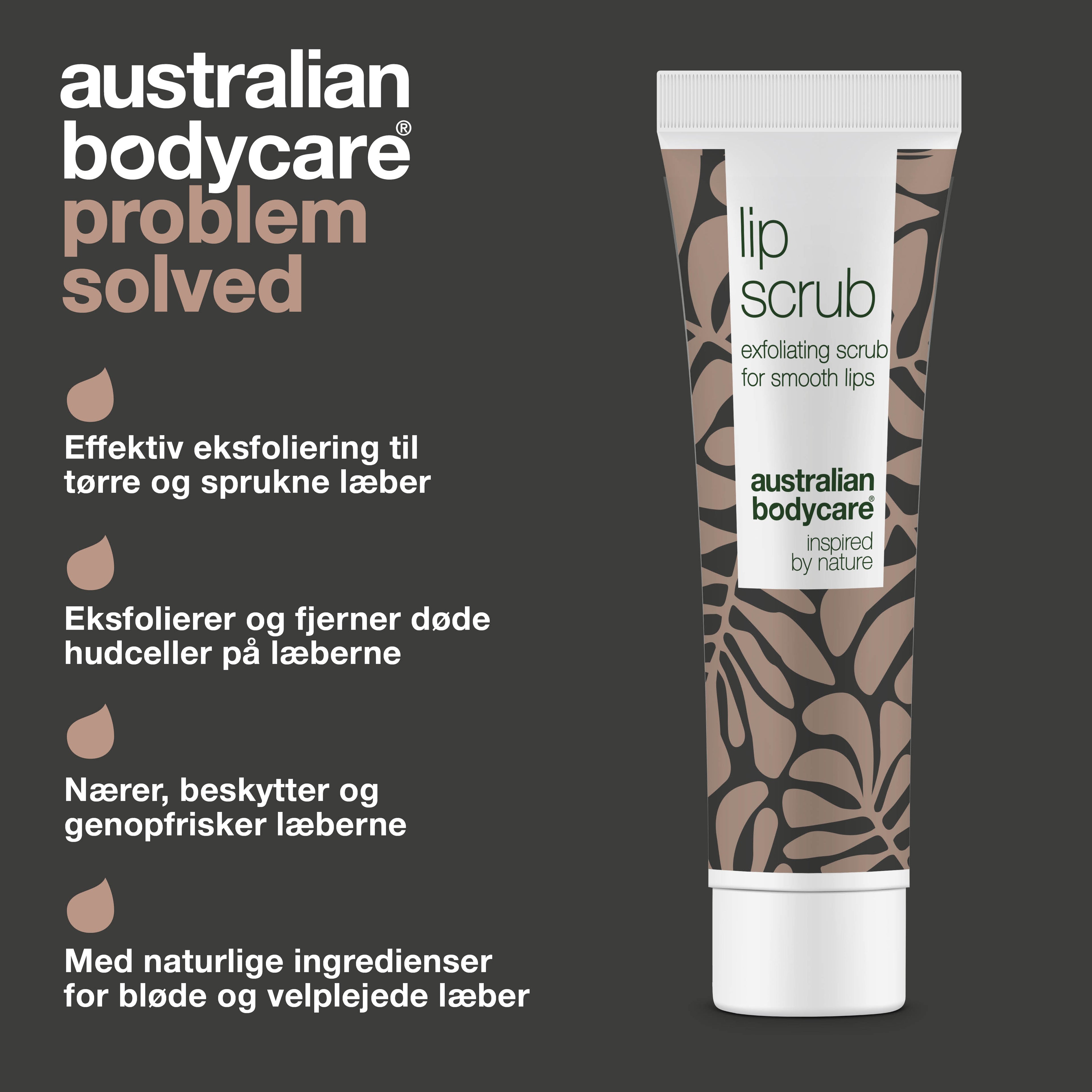 Lip Scrub til pleje af tørre læber