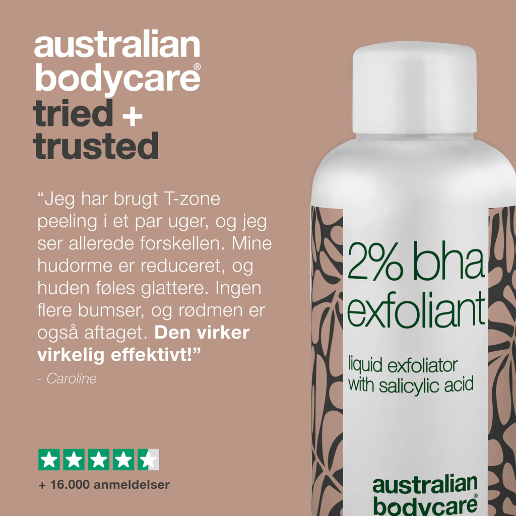 T-zone Peeling 2% BHA – Mod hudorme, bumser & fedtet hud — T-zone Peeling med 2% BHA salicylsyre reducerer bumser, hudorme og overskydende olie. Få en renere hud med færre urenheder.